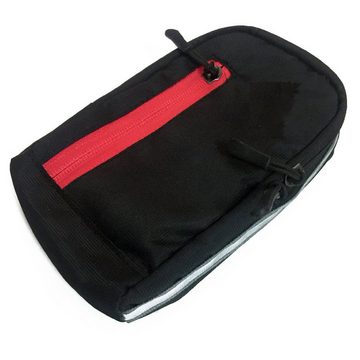 K-S-Trade Handyhülle für Motorola Moto G22, Outdoor Gürteltasche Holster Umhängetasche schwarz Handy Tasche