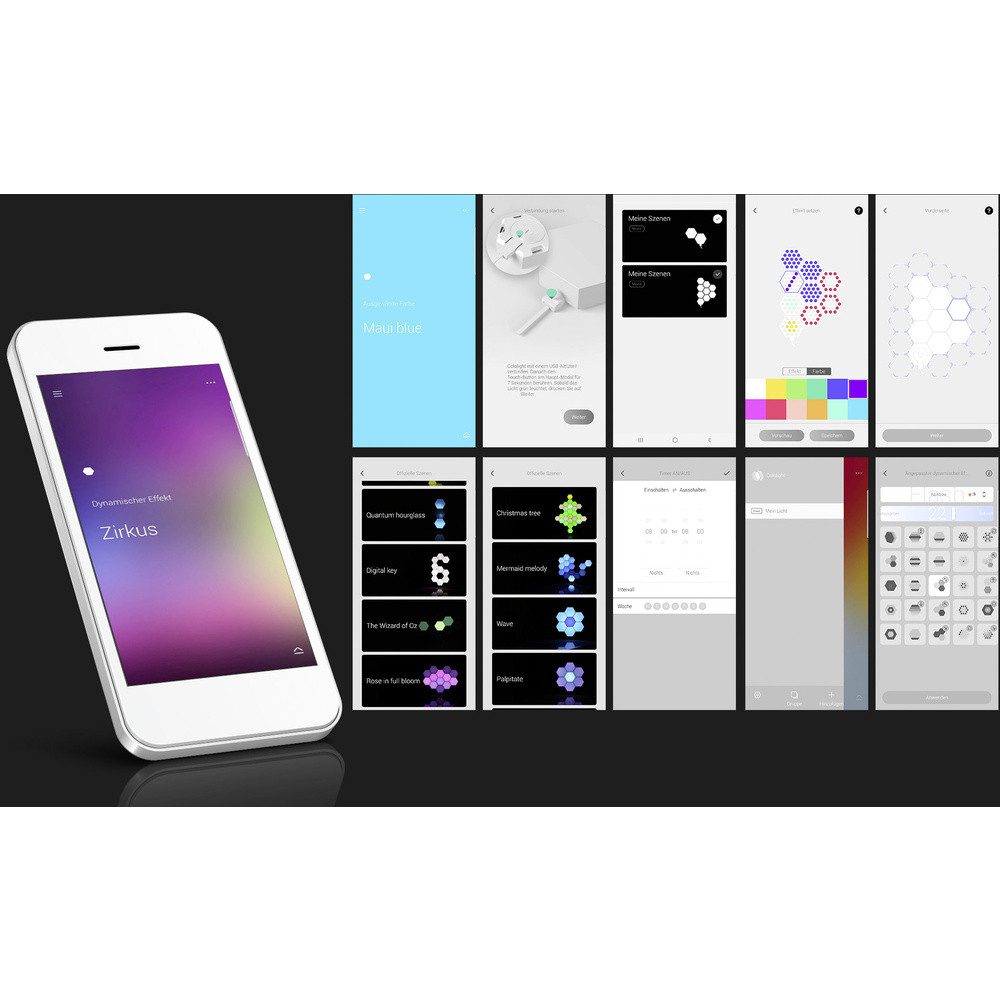 Cololight Cololight Smart Home Lichtsystem Cololight (Starter-Set inkl. Erweite Smart-Home-Zubehör