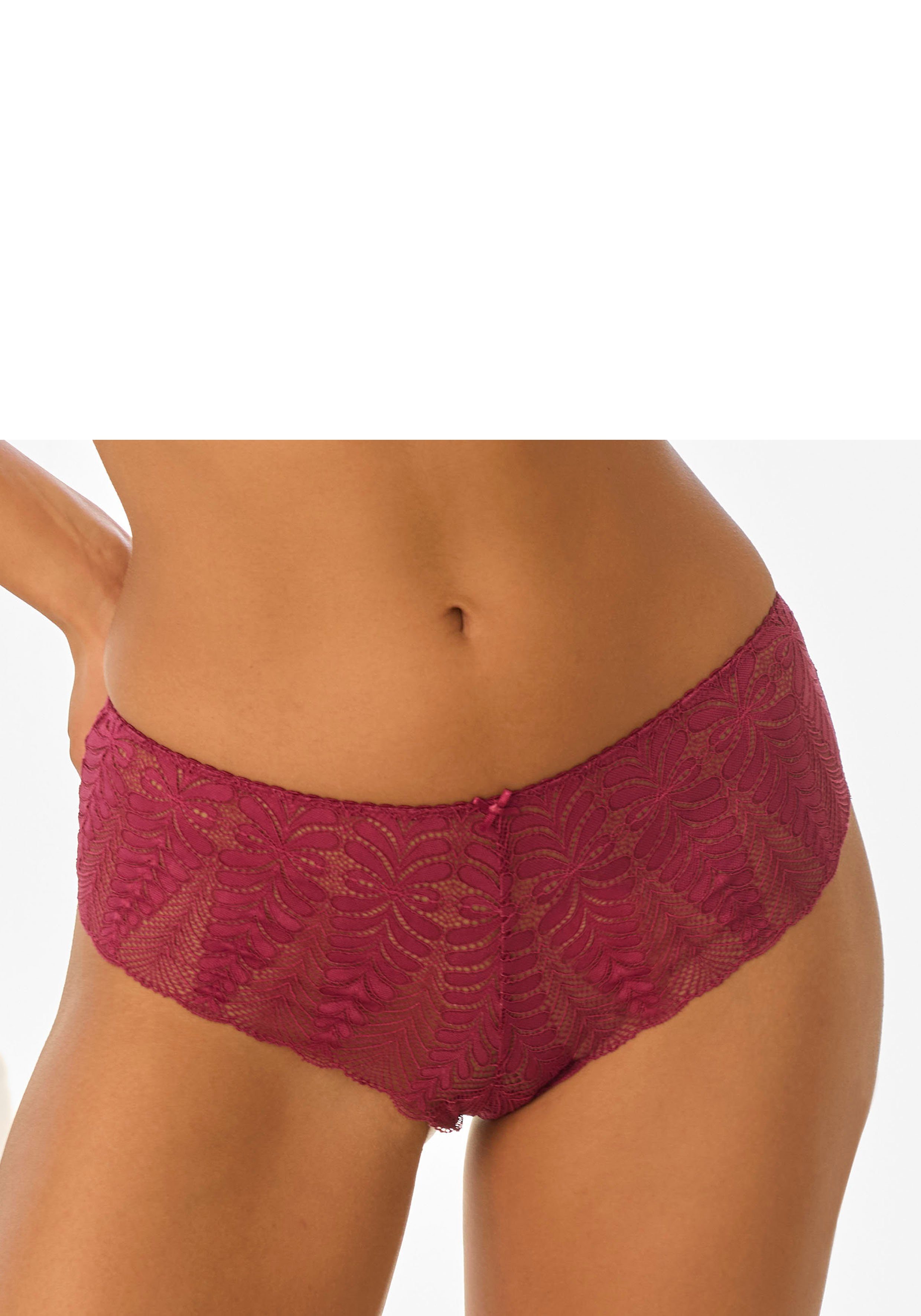 LASCANA Panty Amira aus dezent transparenter Spitze