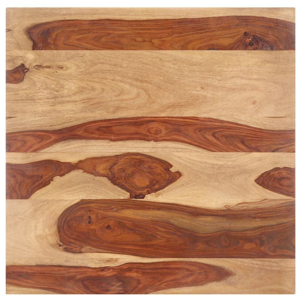 cm (1 mm 60×60 furnicato 15-16 Massivholz St) Tischplatte Palisander