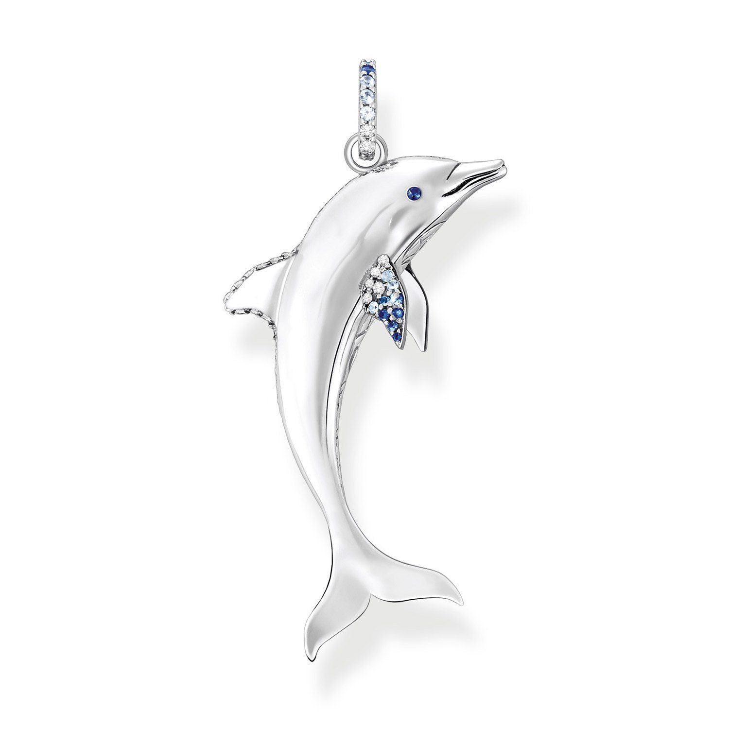 THOMAS SABO Kettenanhänger Delfin mit b...