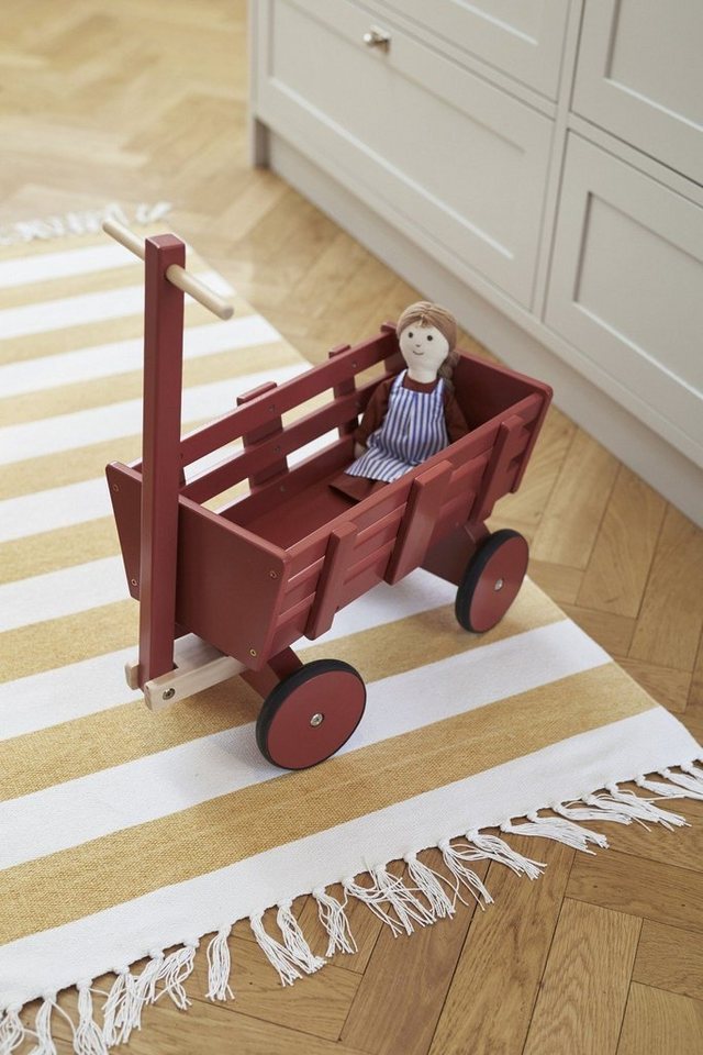 Thumbnail - Kids Concept Bollerwagen Handwagen rot Carl Larsson