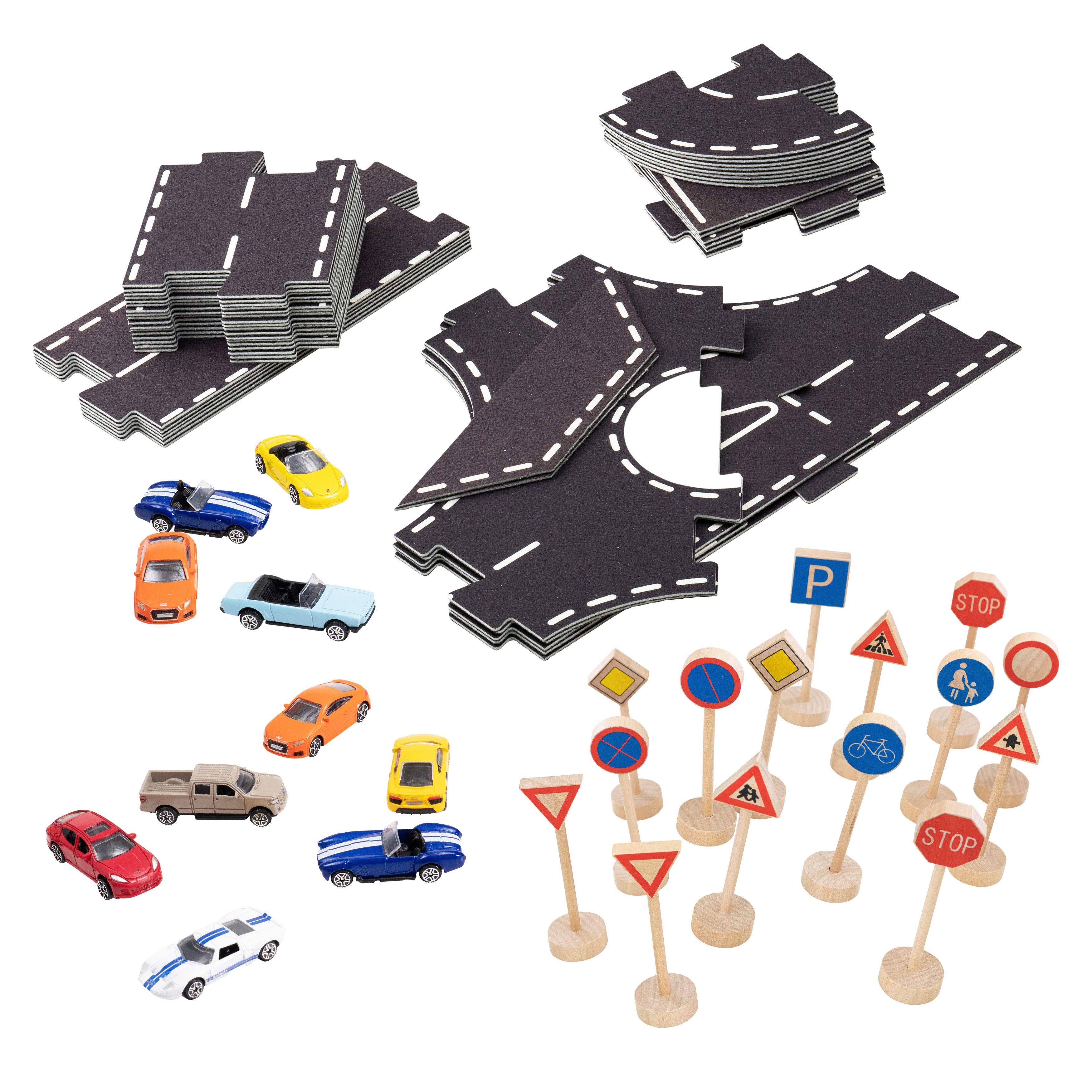 Betzold Spiel-Verkehrszeichen Set „Verkehrsübungen“