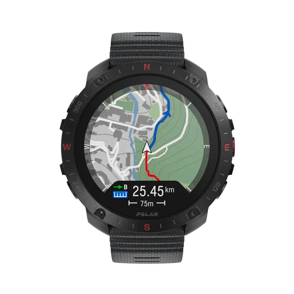 Polar GRIT X2 PRO Smartwatch (3,53 cm/1,39 Zoll, Proprietär)