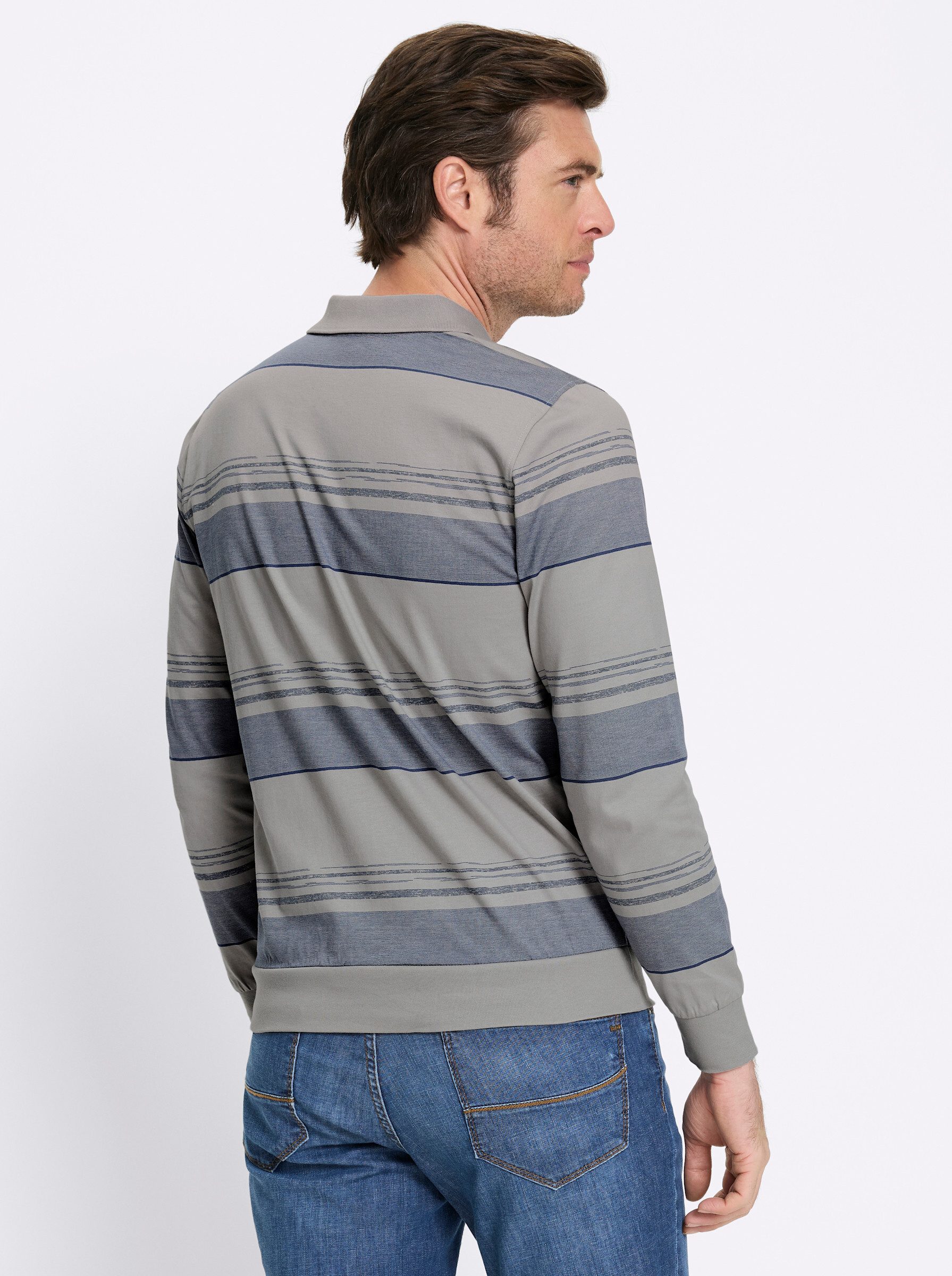 Witt T-Shirt Langarm-Poloshirt Langarm