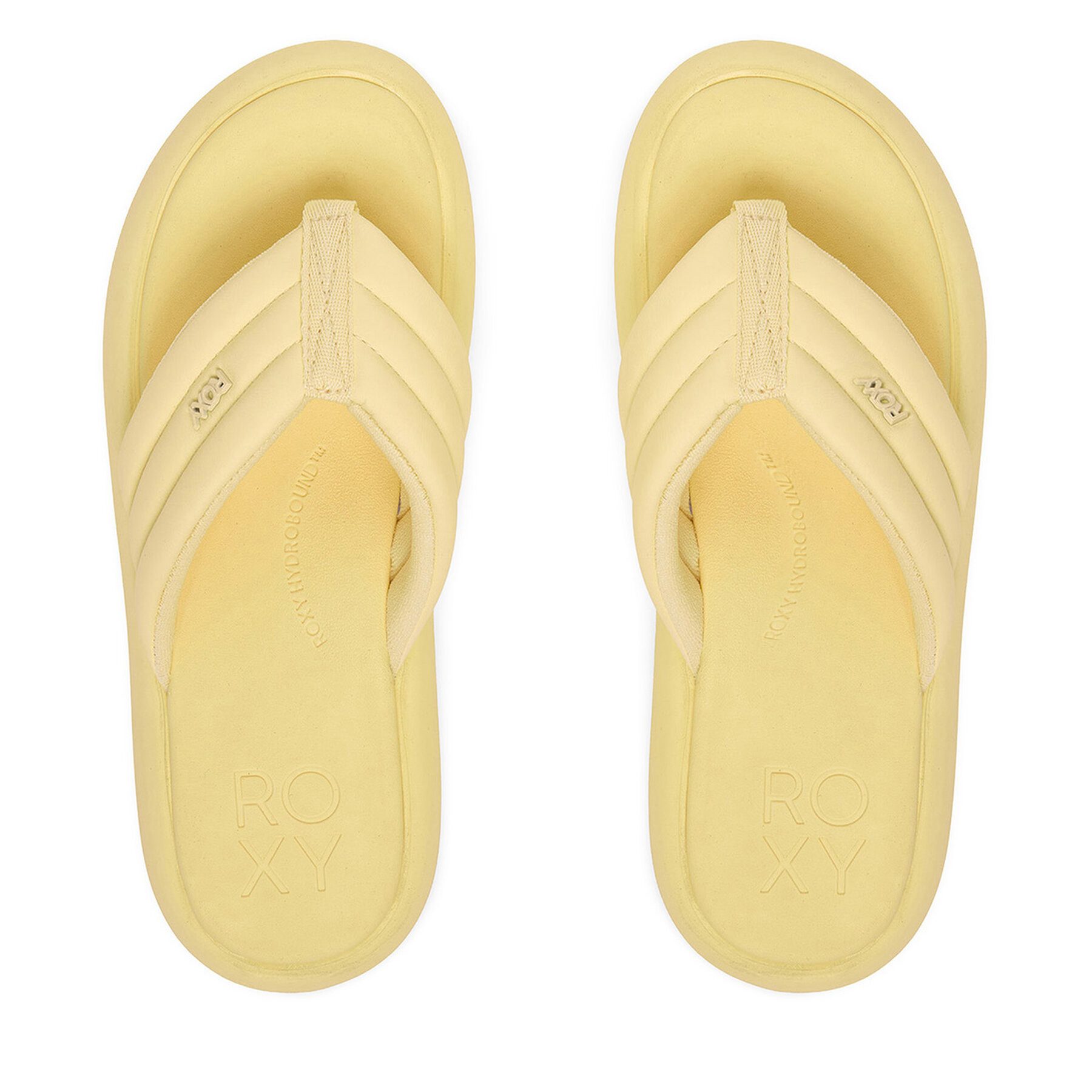Roxy Roxy Damen-Flip-Flops, gelb Badepantolette