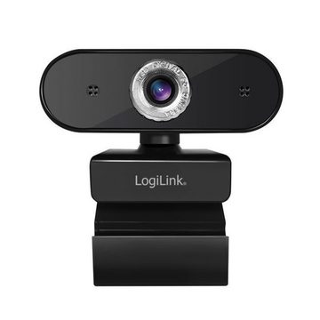 LogiLink UA0368 Webcam (HD, USB, Clip-on Befestigung, Plug and Play, Skype, Google Meet, FaceTime)