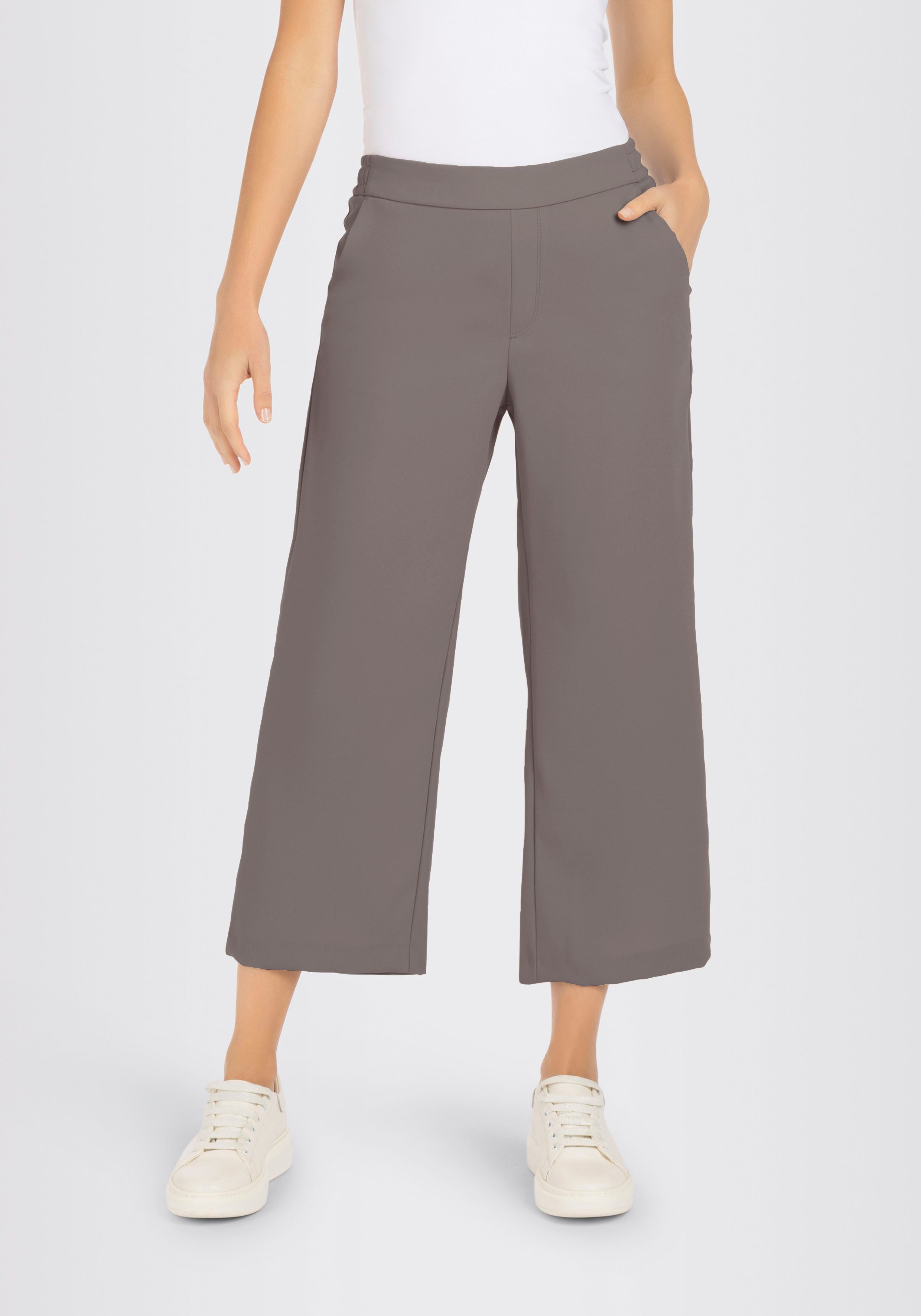 MAC 7/8-Hose CHIARA cropped Modern und weit geschnitten