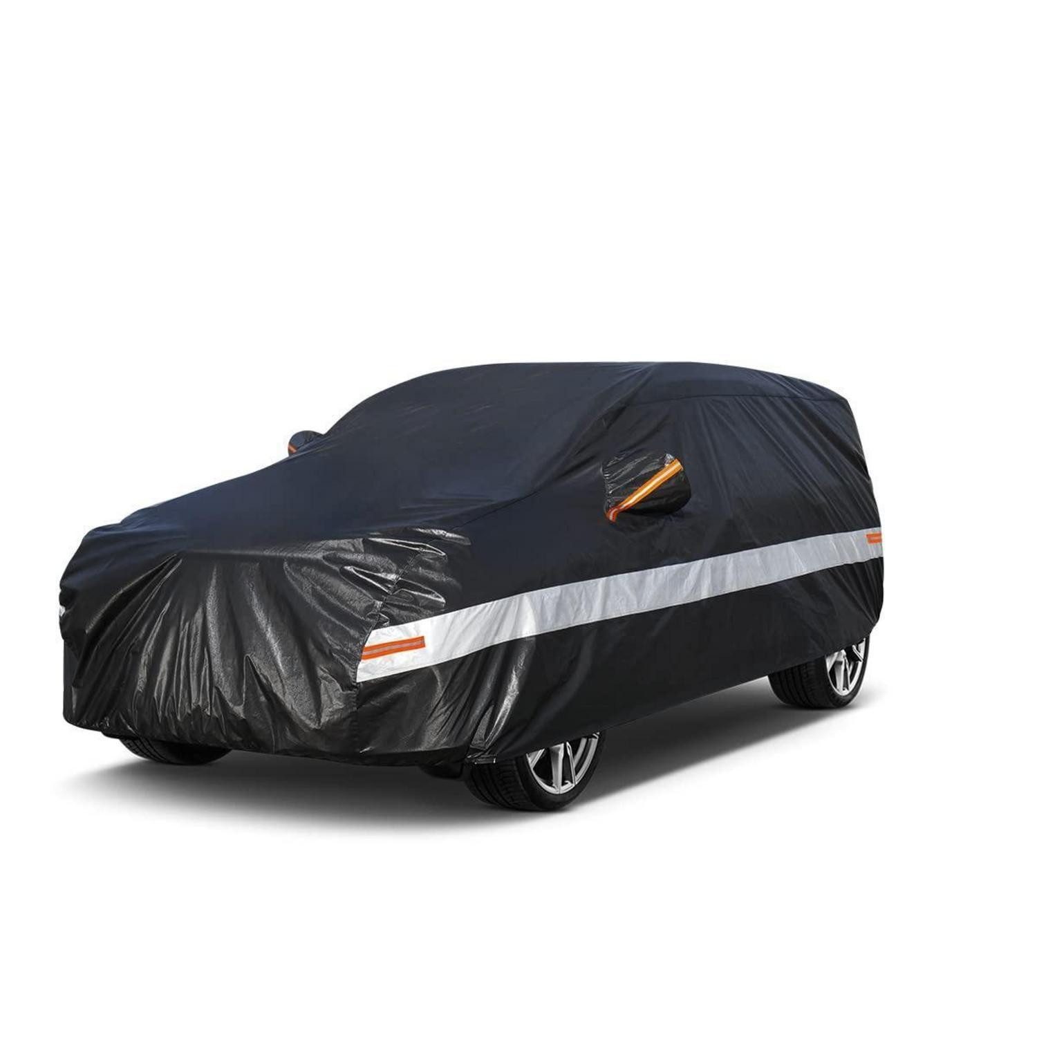LuxusKollektion Autoplane Autoabdeckung Passend für Mitsubishi Edipse Cross(2017-2020) Schwarz