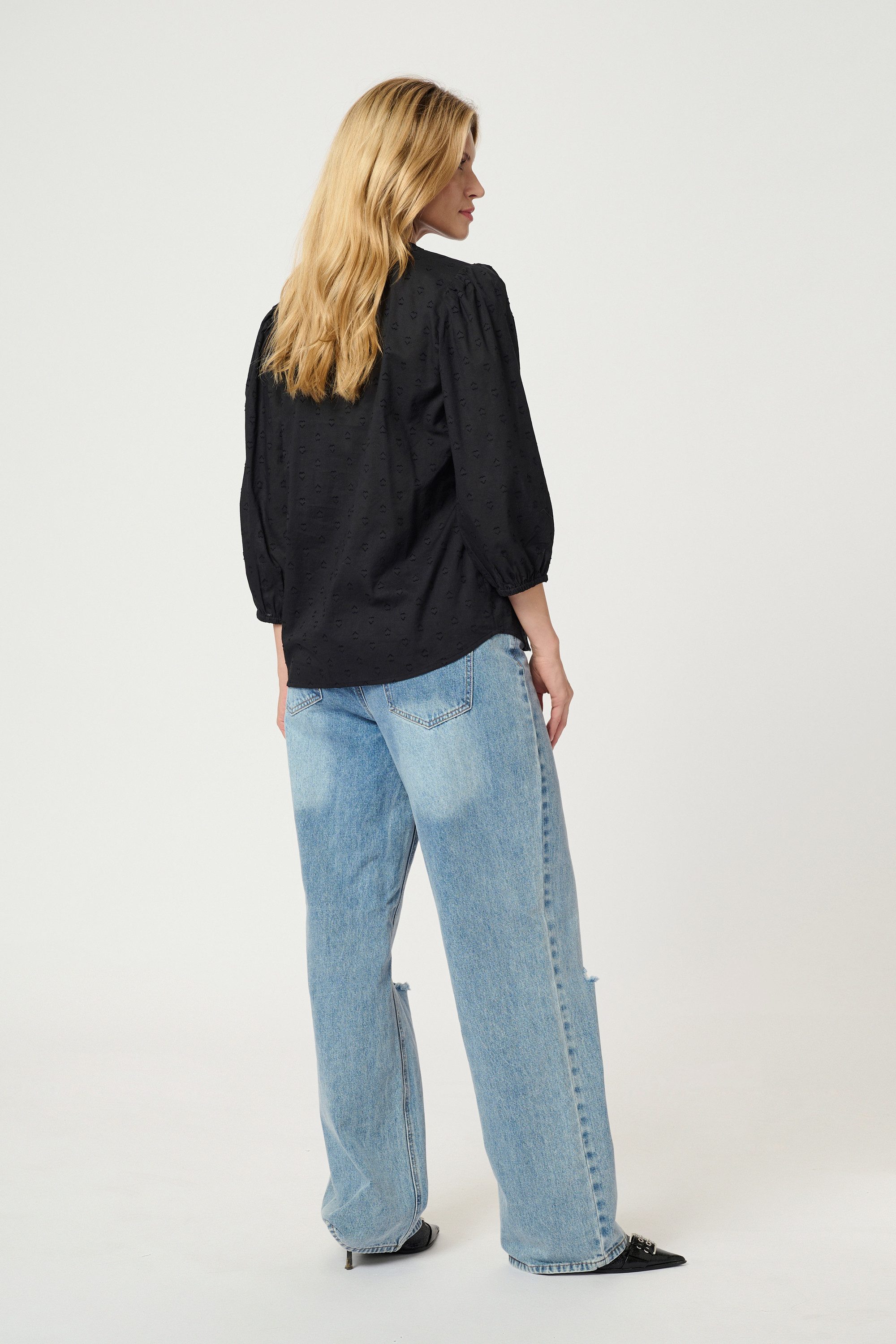 KAFFE Langarmbluse Langarm-Bluse KAjollia günstig online kaufen