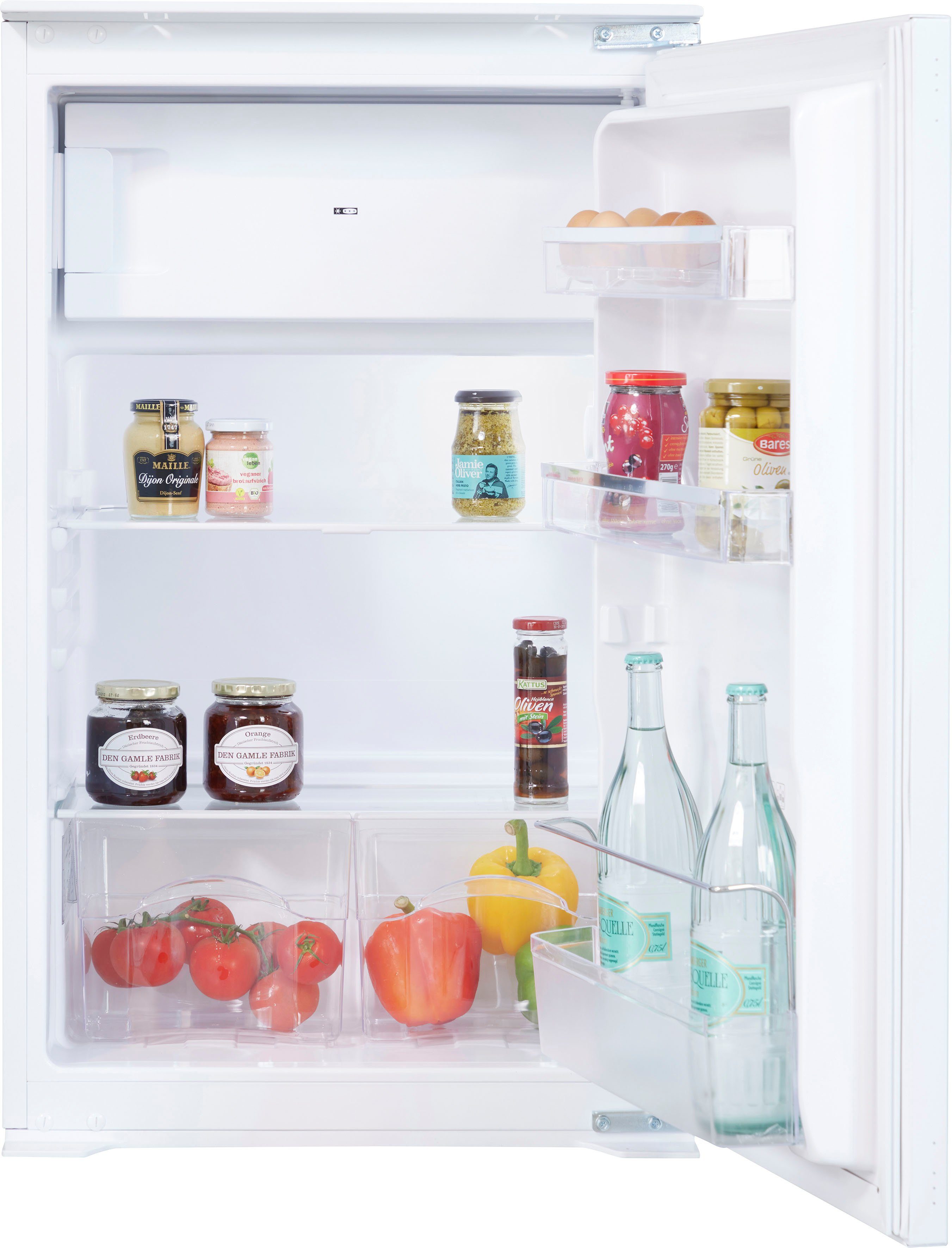 Hanseatic Einbaukühlschrank HEKS8854GD, 87,5 cm hoch, 54 cm breit