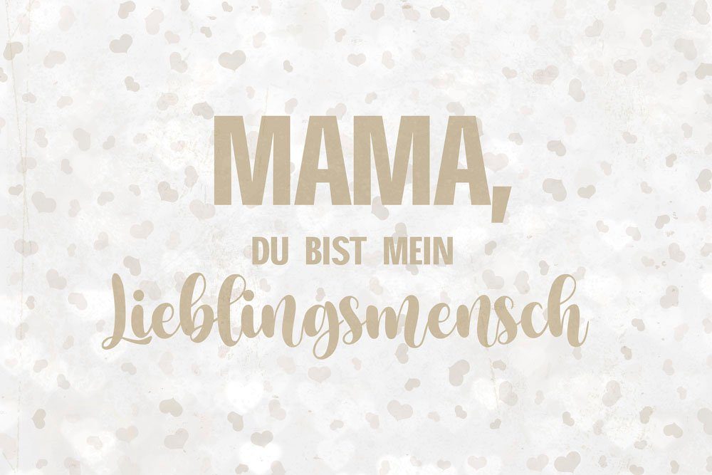 Metallbild Lieblingsmensch