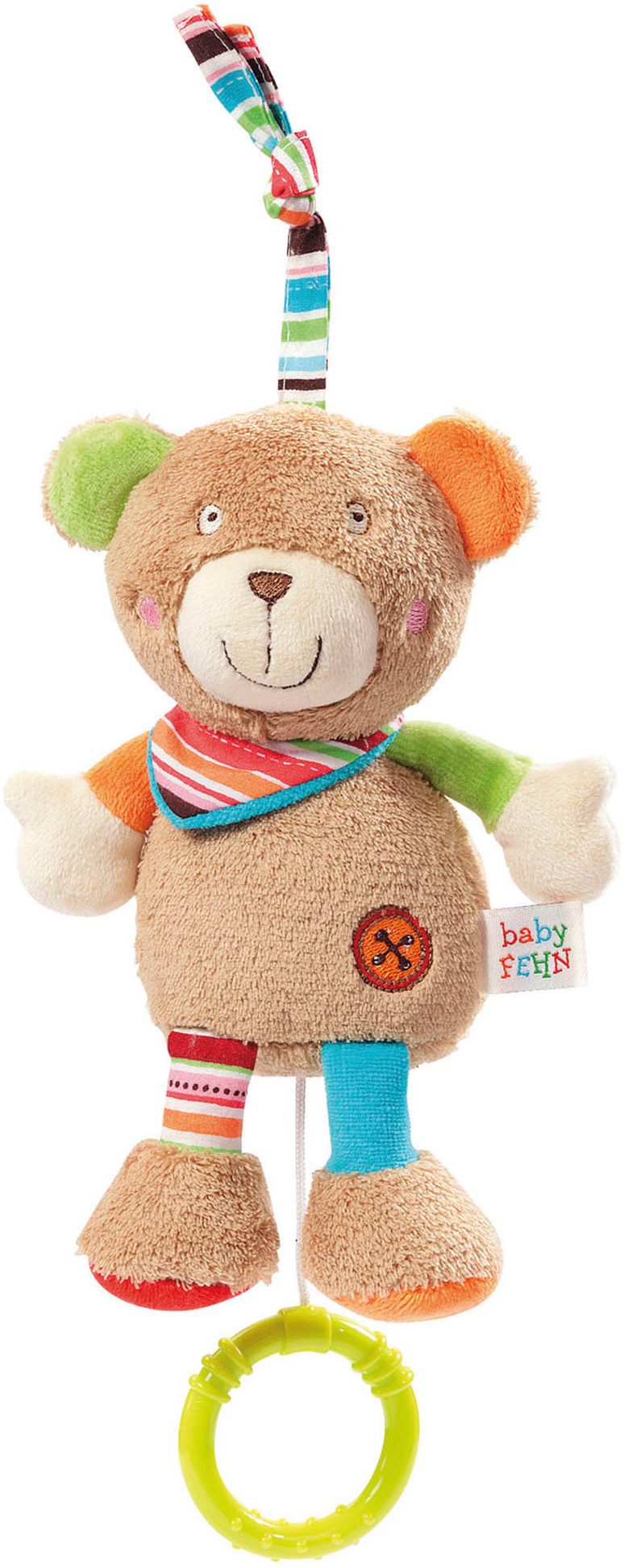 Fehn Spieluhr Classic Stars, Teddy, mit herausnehmbarem Spielwerk