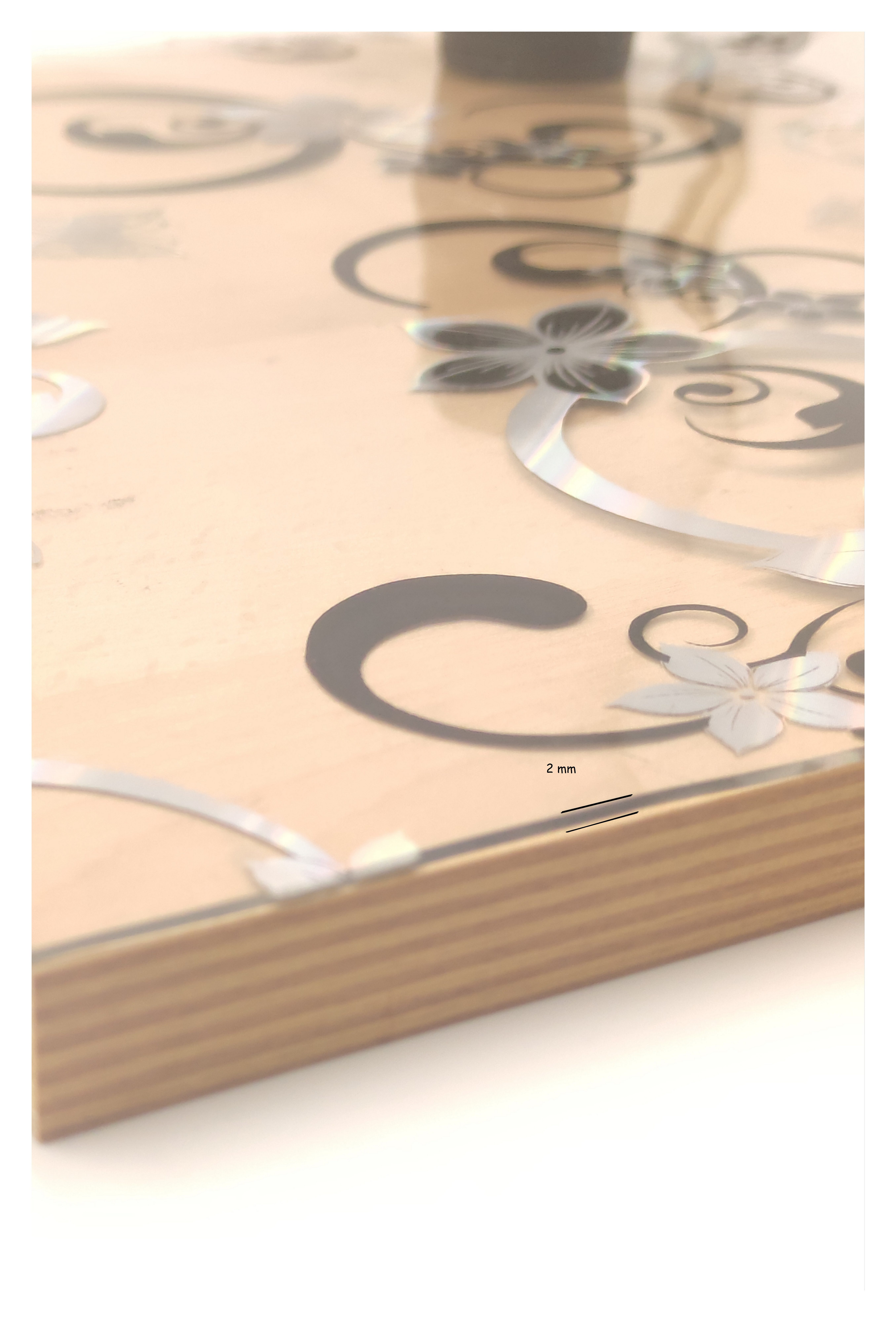 Jirex Trading Company Tischdecke Tischfolie*Tischdecke*PVC*Tischschutz* 2 m günstig online kaufen