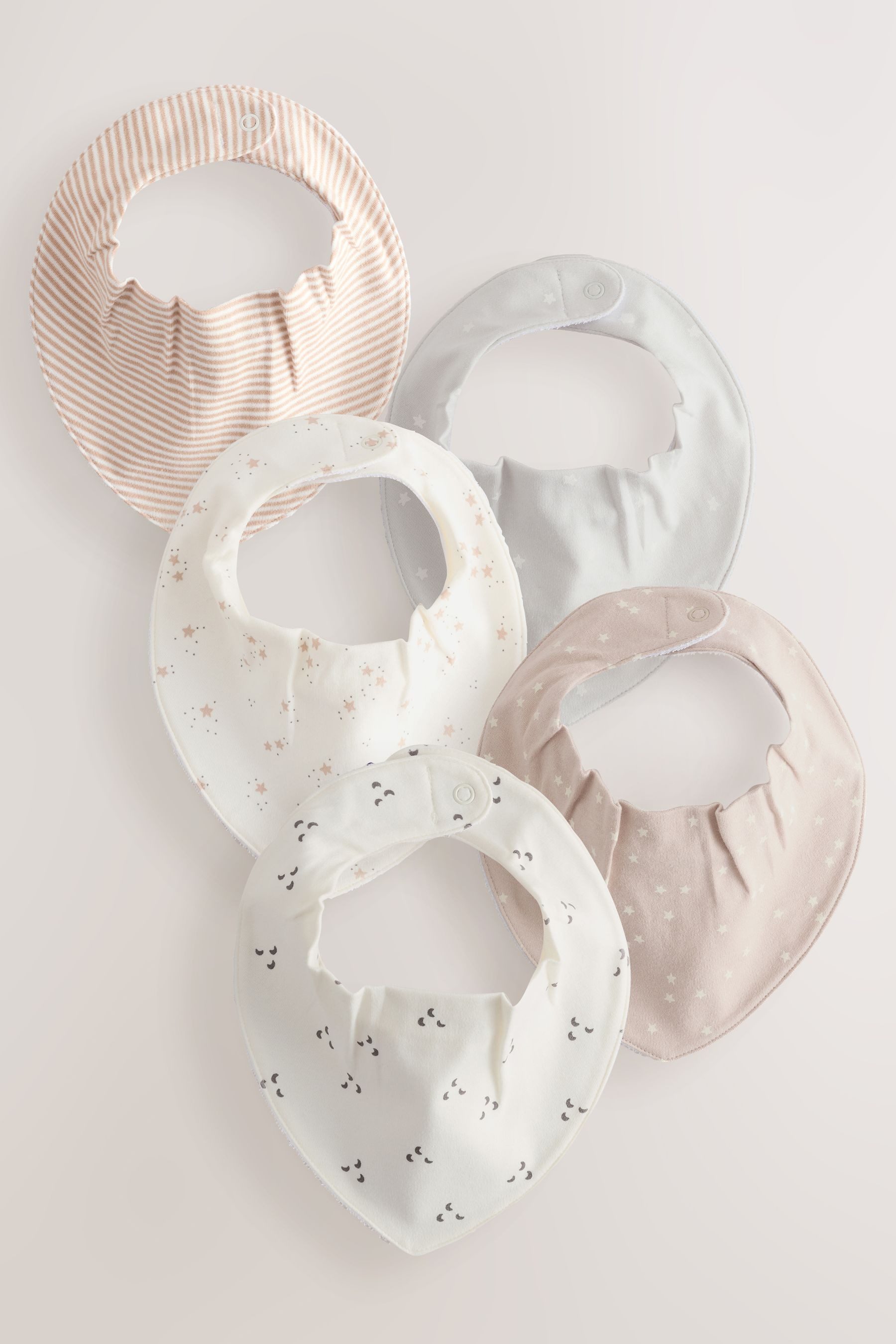 Next Lätzchen Lätzchen, 5er-Pack, (5-St)