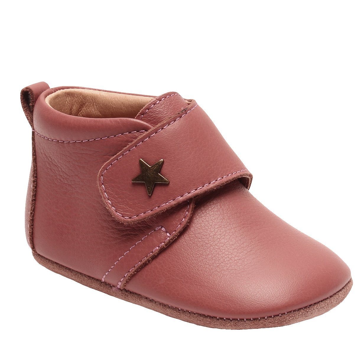 Bisgaard Bisgaard Hausshuhe baby star 12301 für Mädchen aus Leder Hausschuh