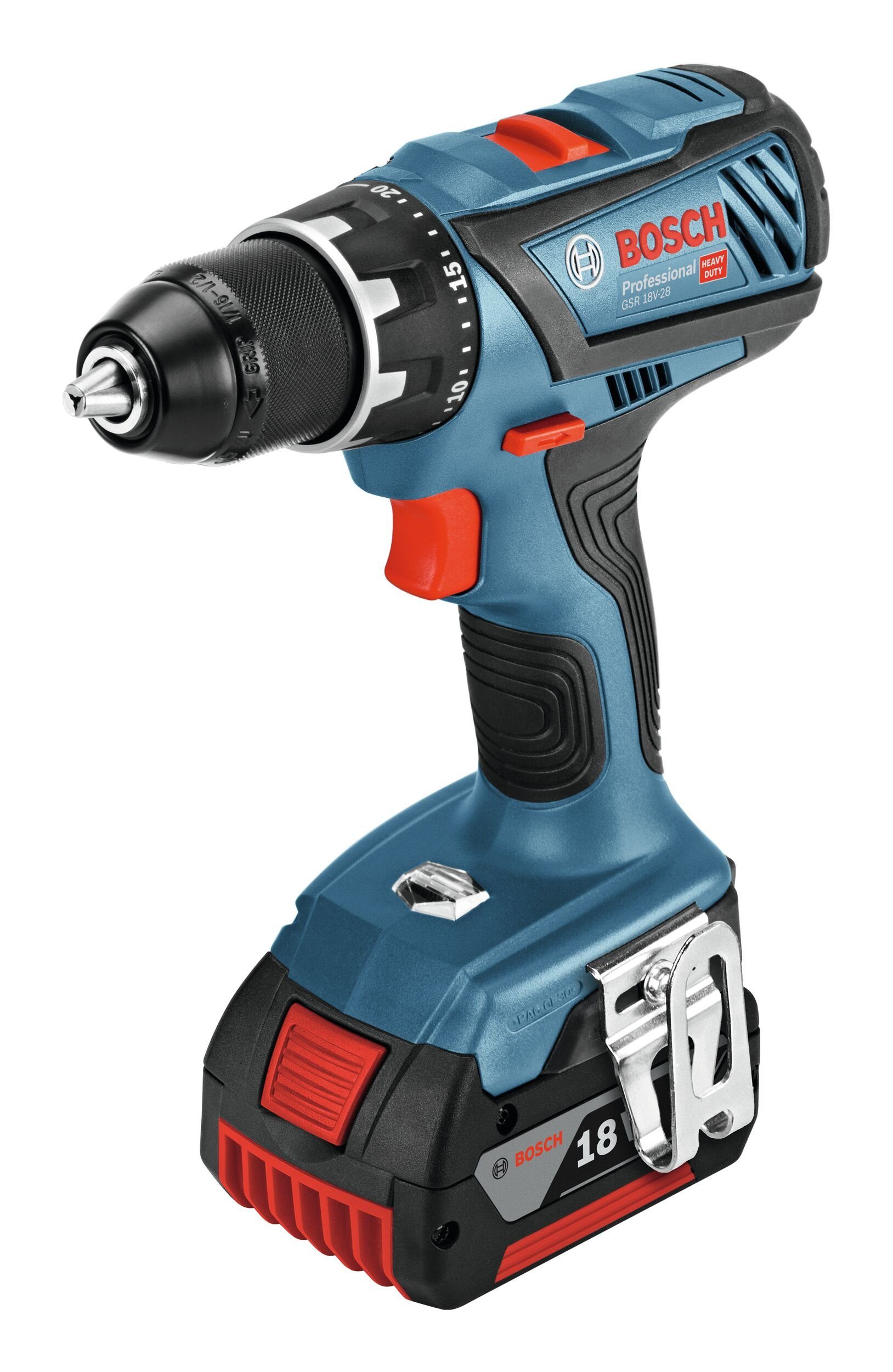 Bosch Professional Akku-Bohrschrauber GSR 18V-28, 18 günstig online kaufen
