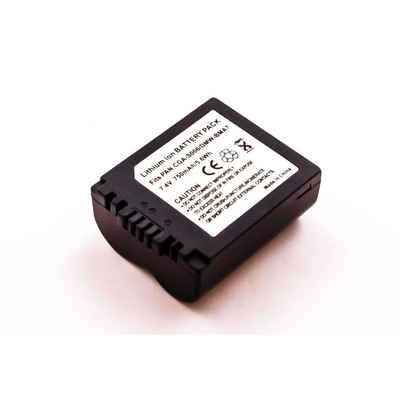 Akkuversum Akku kompatibel mit Panasonic LUMIX DMC-FZ18 Akku Akku 750 mAh (7,2 V)
