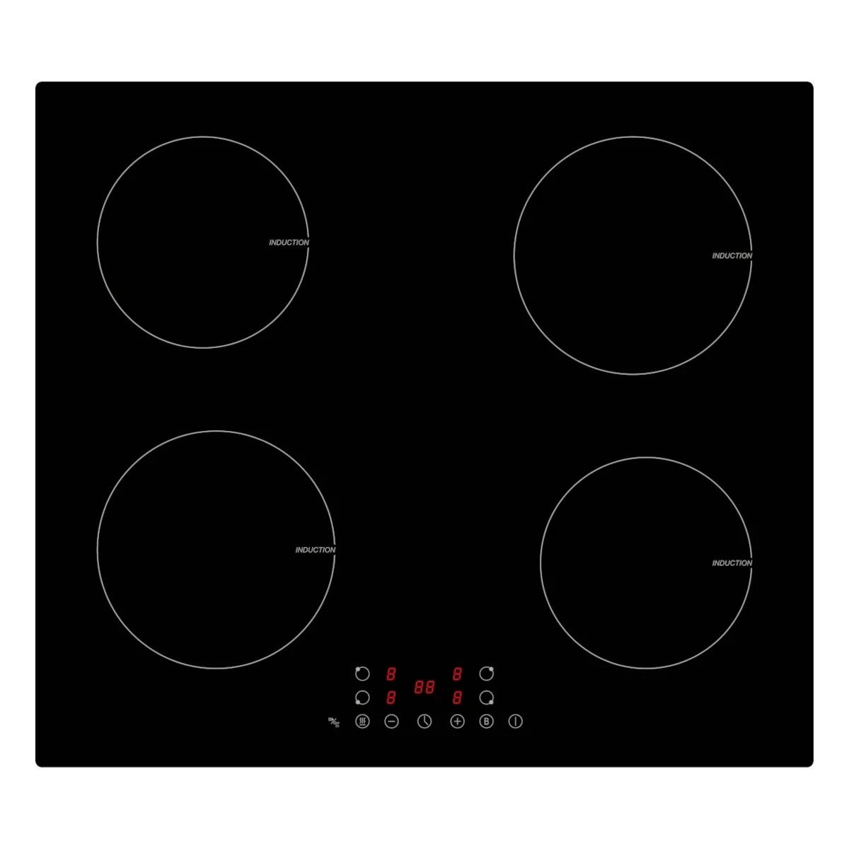 PKM Induktions-Kochfeld IF4BG, Warmhaltefunktion, Topferkennung, Booster Funktion