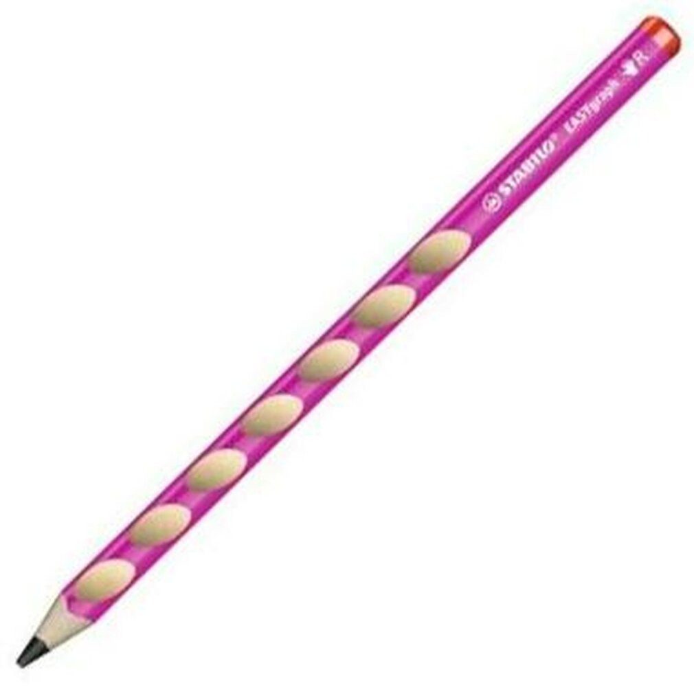 Thumbnail - STABILO Bleistift Bleistift Easygraph Rosa Holz (12 Stück)