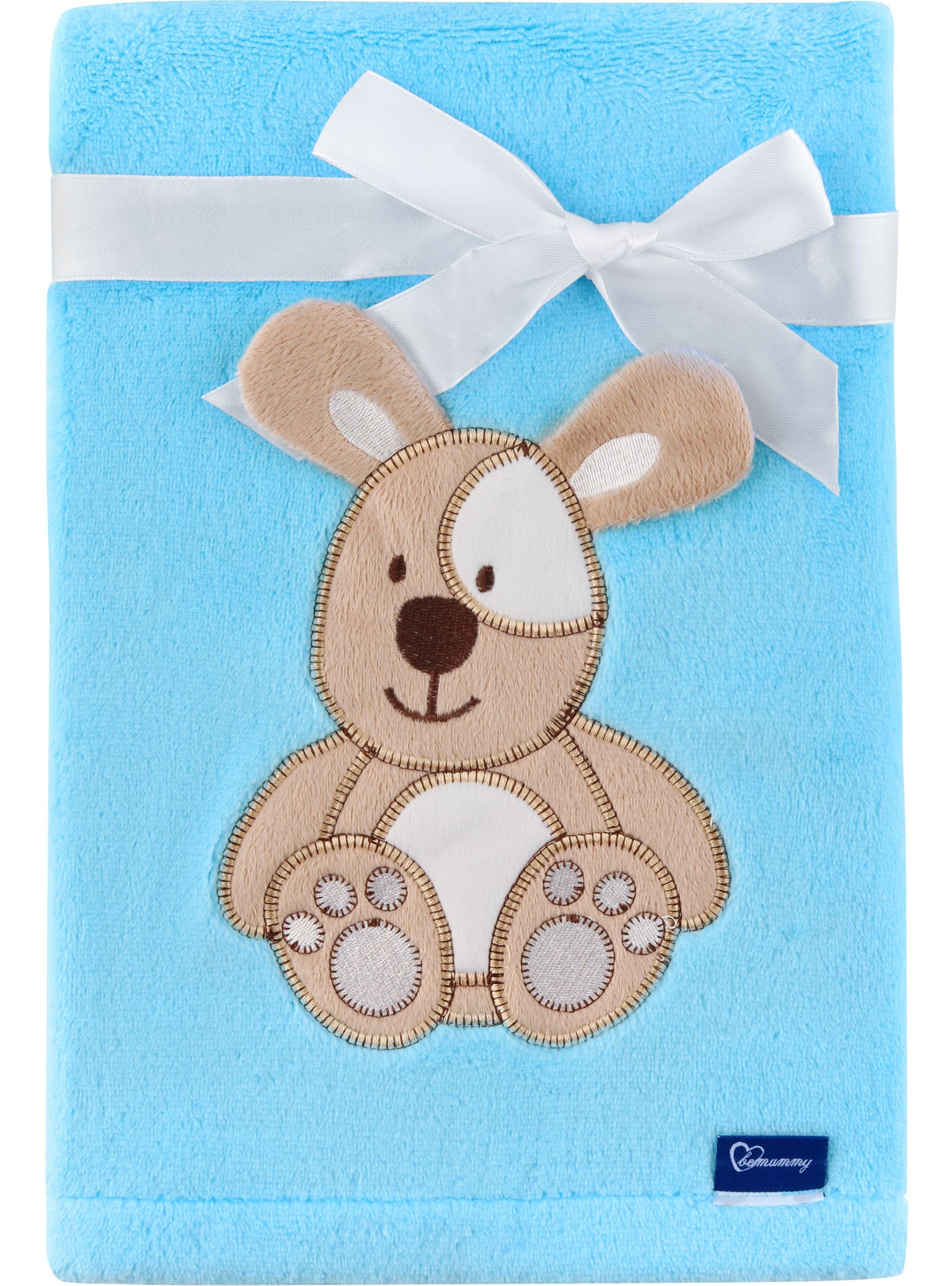 Wohndecke Warme Kuscheldecke Babydecke Blanket Baby Geschenk BE20-168, Be Mammy