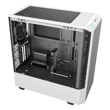 COIL PC-Gehäuse Panda T802,Mid-Tower ATX, gehärtetes Glas, ARGB 12cm Rainbow-Lüfter, (Staubfilter: Boden- und Oberseite mit Staubfilter), Gehärtetes Glas, ARGB, MIDI-Tower, ATX, Grafikkartenlänge: 360 mm