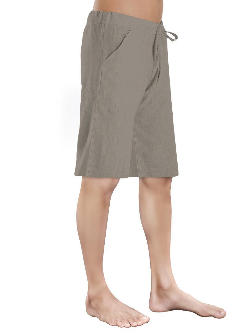 Leinenhose oliv SCHAZAD Leinenshort