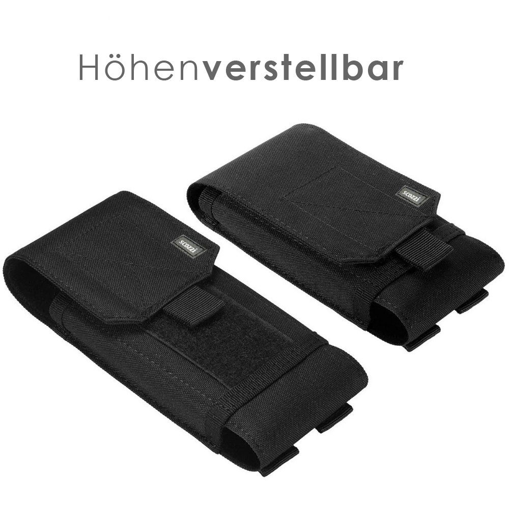 scozzi Handytasche Gürtel Handy Gürteltasche Tasche Smartphone Handyhalterung Universal – Bild 3 von 5