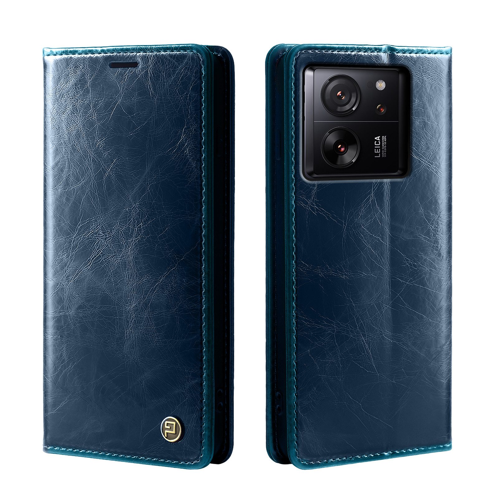 Tec-Expert Handyhülle Tasche Hülle für Xiaomi 13T & Xiaomi 13T Pro 6.67 Zoll, 6.67, Cover Klapphülle Case mit Kartenfach RFID Schutz aufstellbar