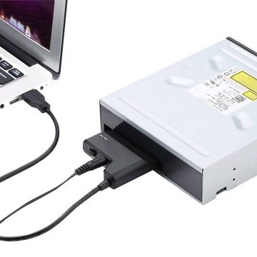Renkforce USB 3 zu SATA Adapterkabel 30 cm USB-Adapter, vergoldete Steckkontakte
