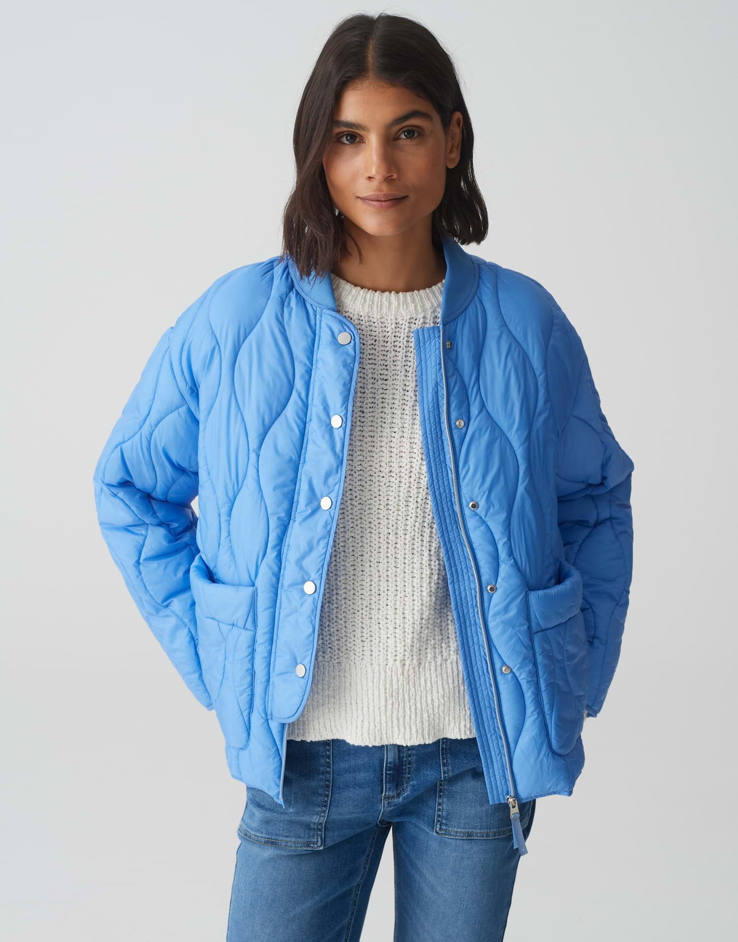OPUS Outdoorjacke Halotte blue salt günstig online kaufen