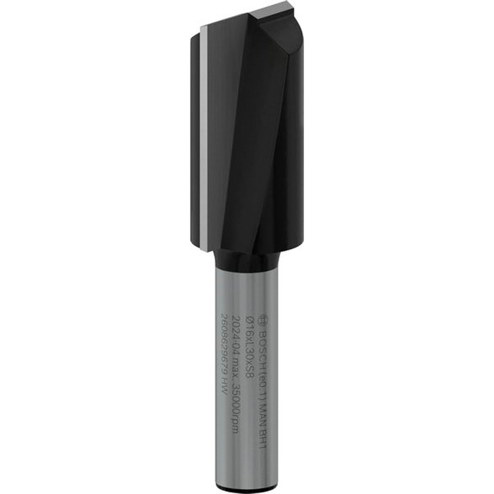 BOSCH Nutfräser Bosch PRO Nutfräser zweischneidig Ø 16 x L 30 Schaft 8 mm - 2608629679