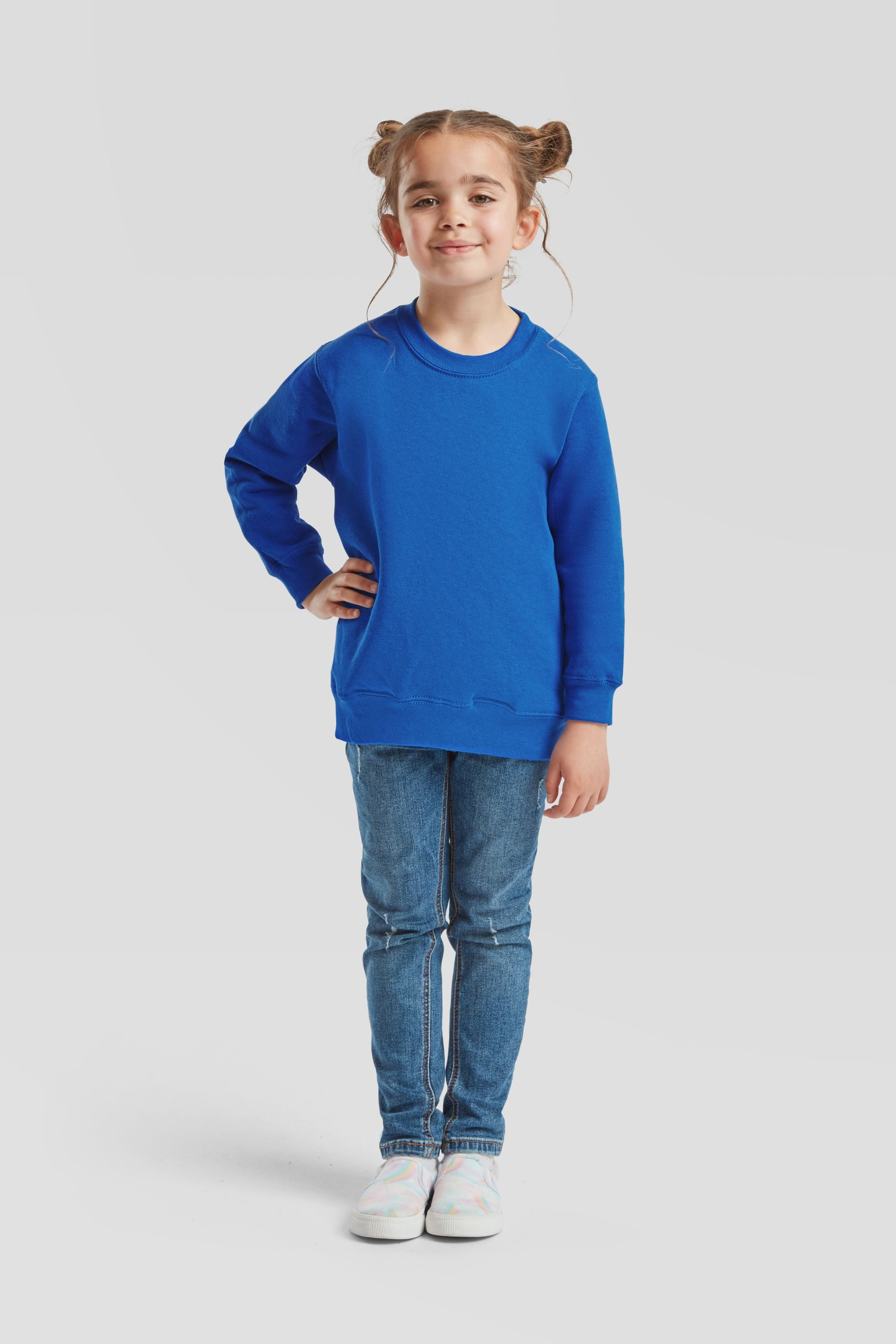 Fruit of the Loom Sweatshirt Fruit of the Loom Classic Set-In Sweat Kids