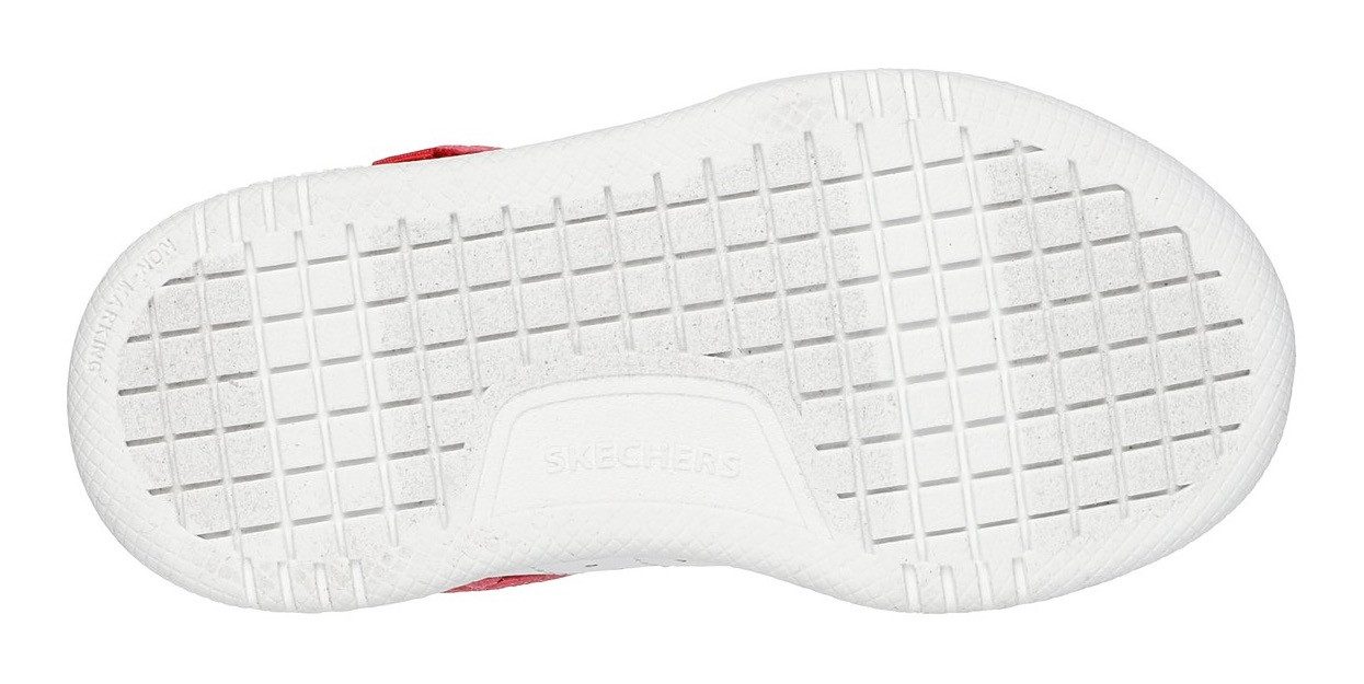 Skechers QUICK STREET Lauflernschuh, Retro Sneaker mit Klettverschluss, Größenschablone zum Download