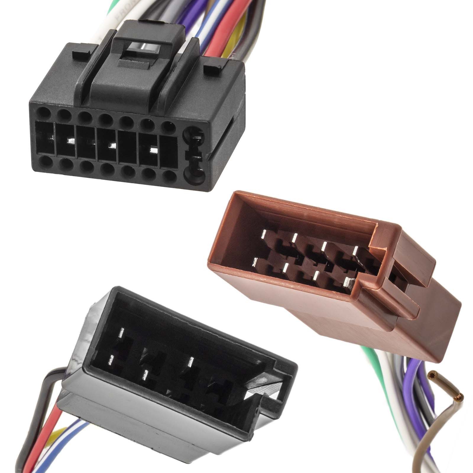 Adapter Universe KFZ Auto Radio Adapter DIN ISO Stecker 16 Pin passend für JV KFZ-Adapter – Bild 3 von 3