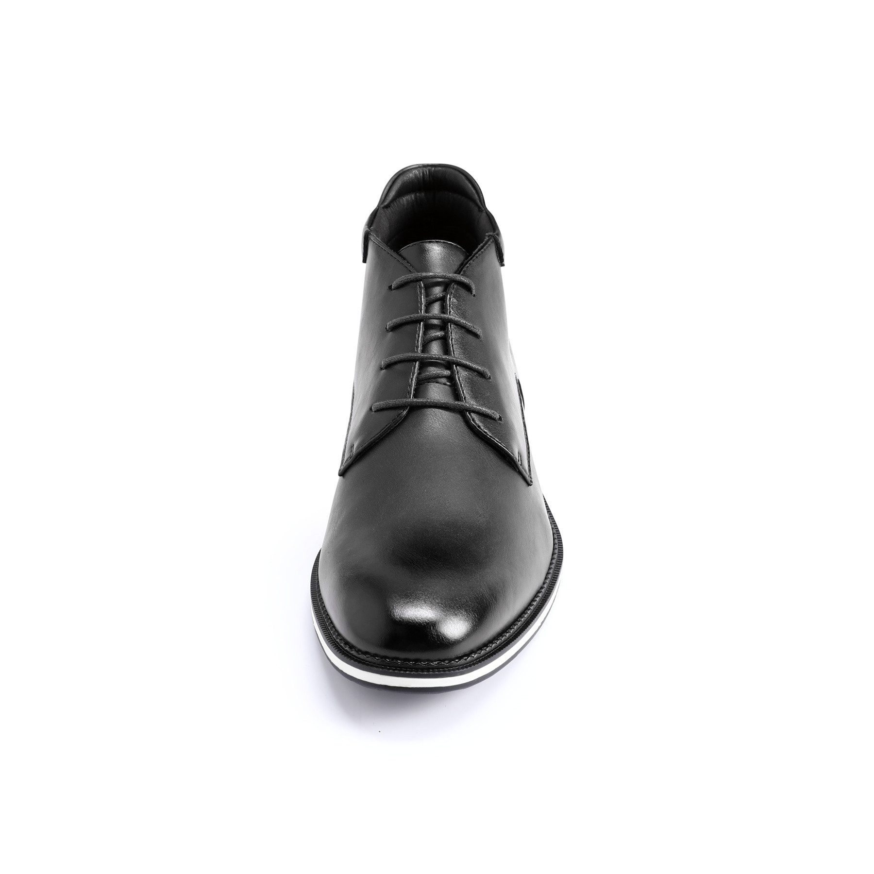 Allthemen Schnürstiefel Herren Elegante Stiefelette Vielseitig für Business und Freizeit – Bild 4 von 5