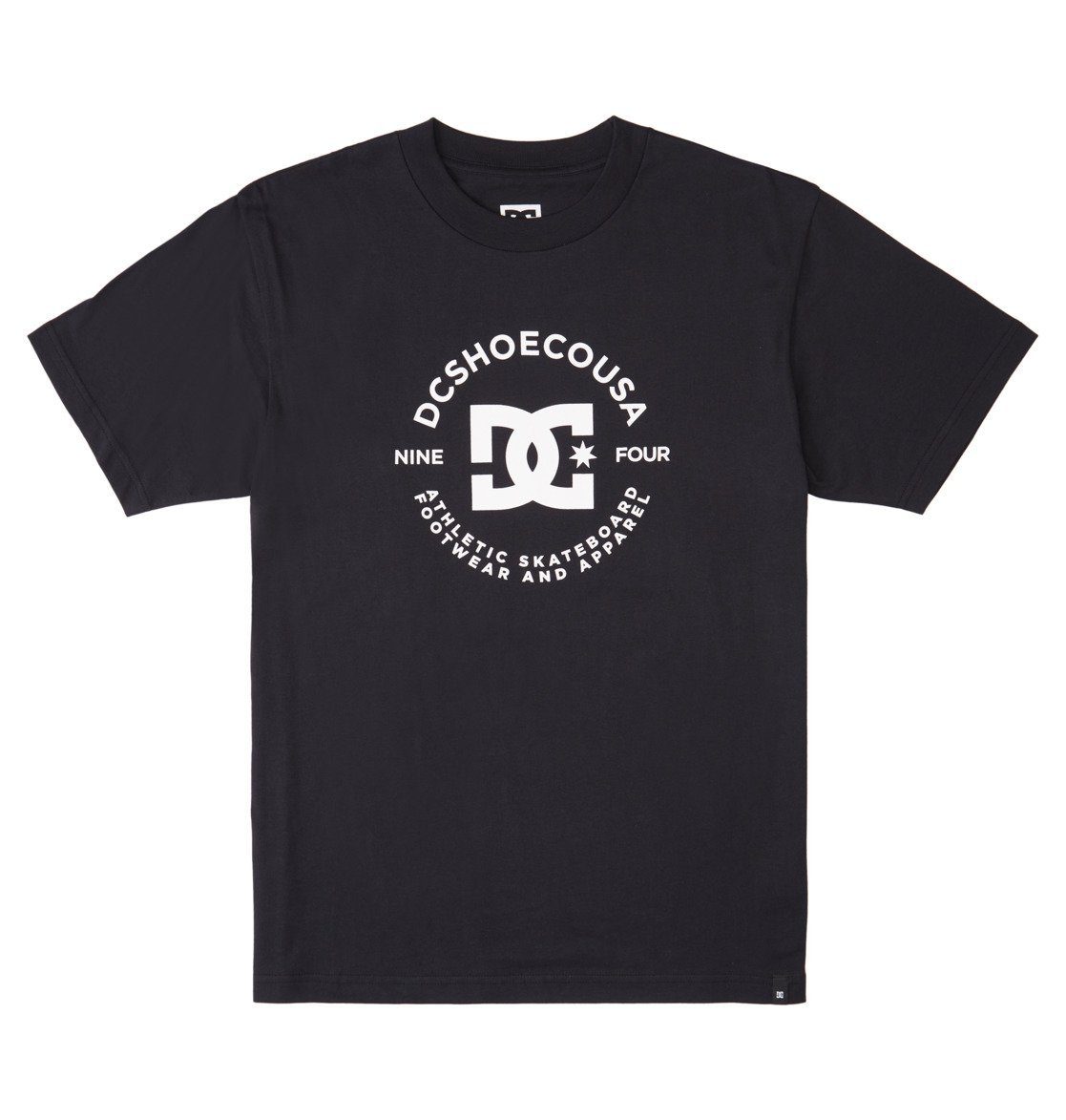 DC Shoes Black DC Pilot T-Shirt Star