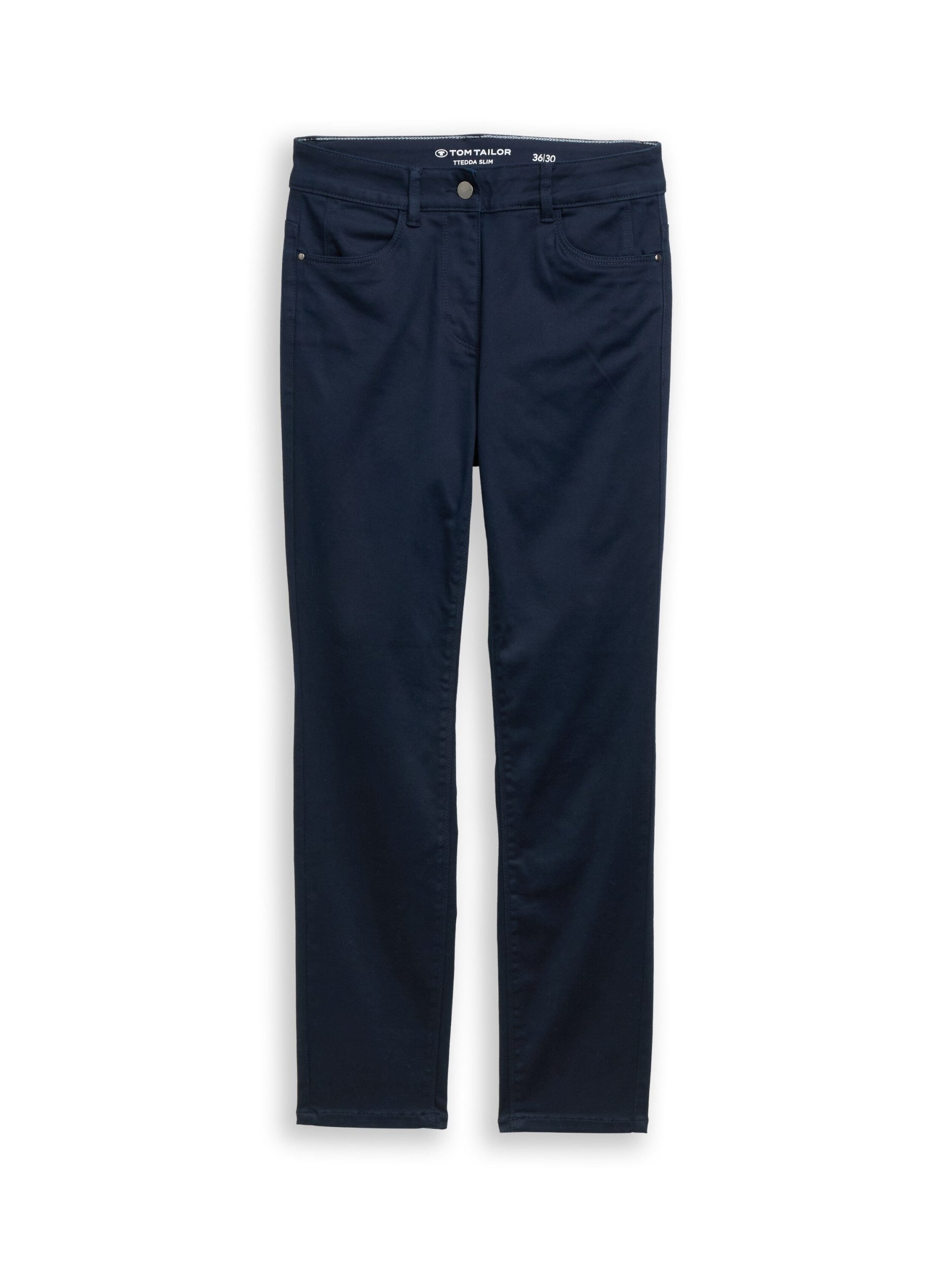 TOM TAILOR Chinos TTEdda slim SKY CAPTAIN BLUE