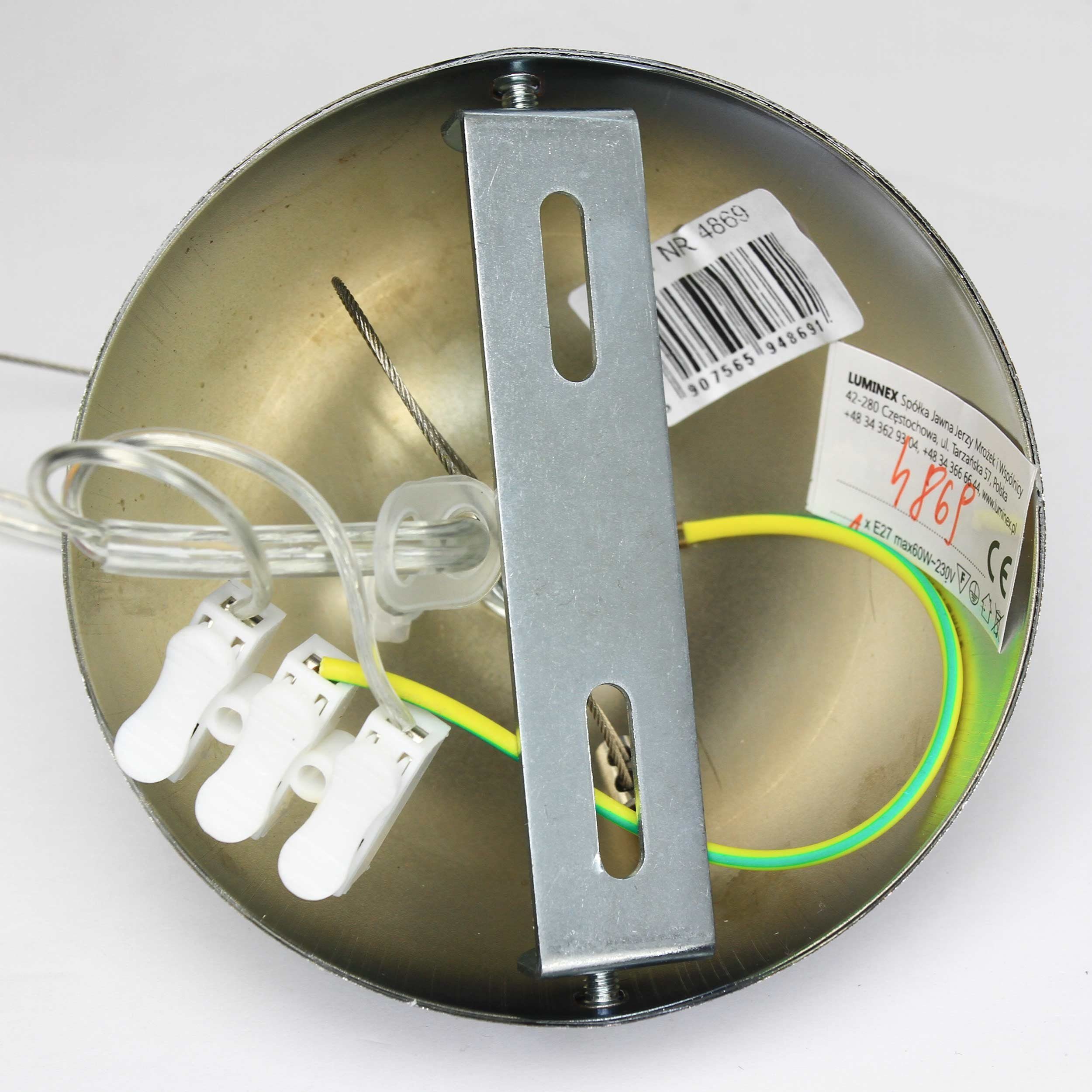 Pendelleuchte Lampe 3, Hängelampe Pendelleuchte Metall Industrie Kunststoff ohne Weiße SINGLE Leuchtmittel, Licht-Erlebnisse Küche