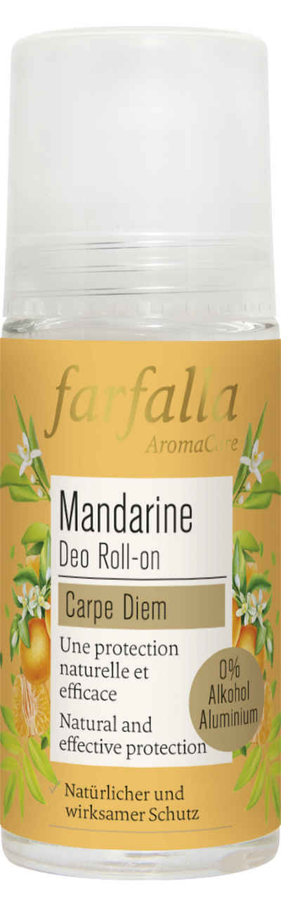 Farfalla Deo-Roller Deo Roll-on Mandarine Carpe Diem 50 ml, 1-tlg.
