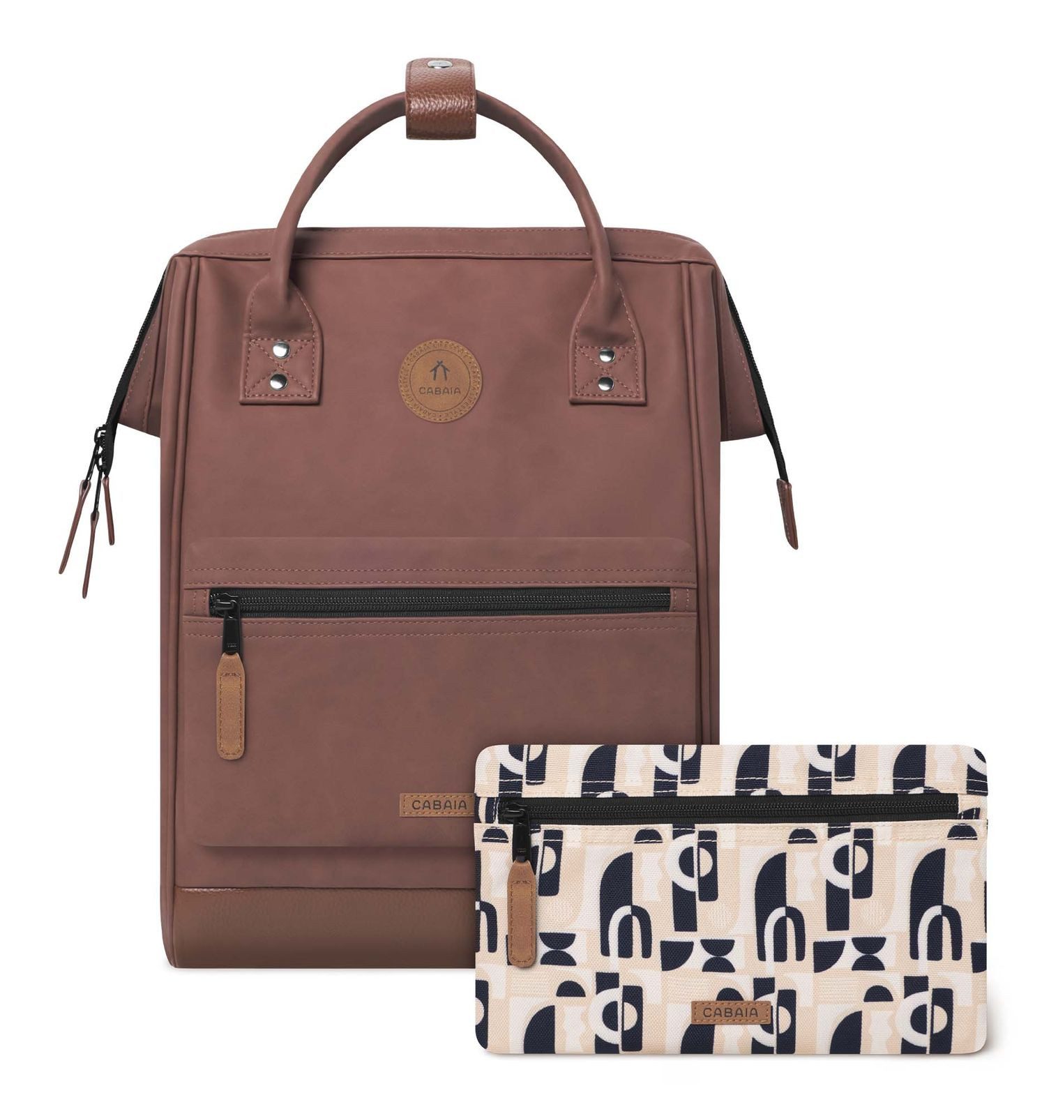 CABAIA Rucksack Vegan Nubuck Backpack (Set, günstig online kaufen