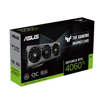 Asus TUF-RTX4060TI-O8G-GAMING Grafikkarte (8 GB, GDDR6)