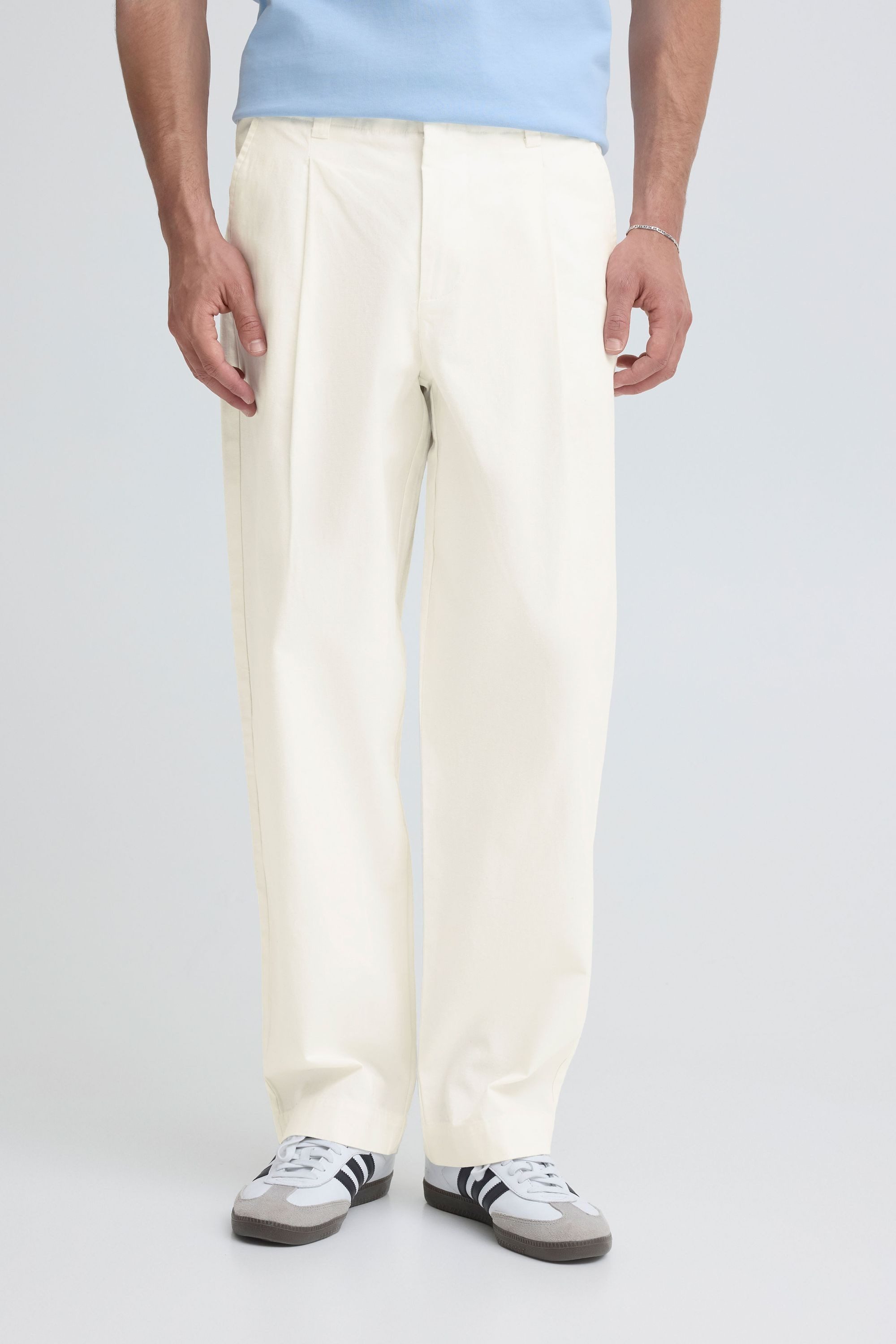 Casual Friday Leinenhose CFValer Sommerliche Chinohose aus Leinen-Mix