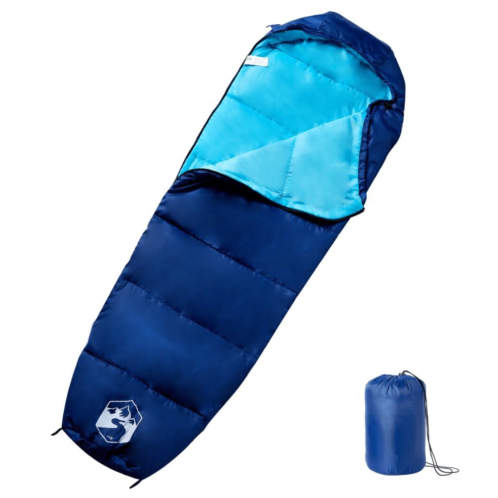 vidaXL Schlafsack Mumienschlafsack für Erwachsene Camping 3 Jahreszeiten (1 tlg)