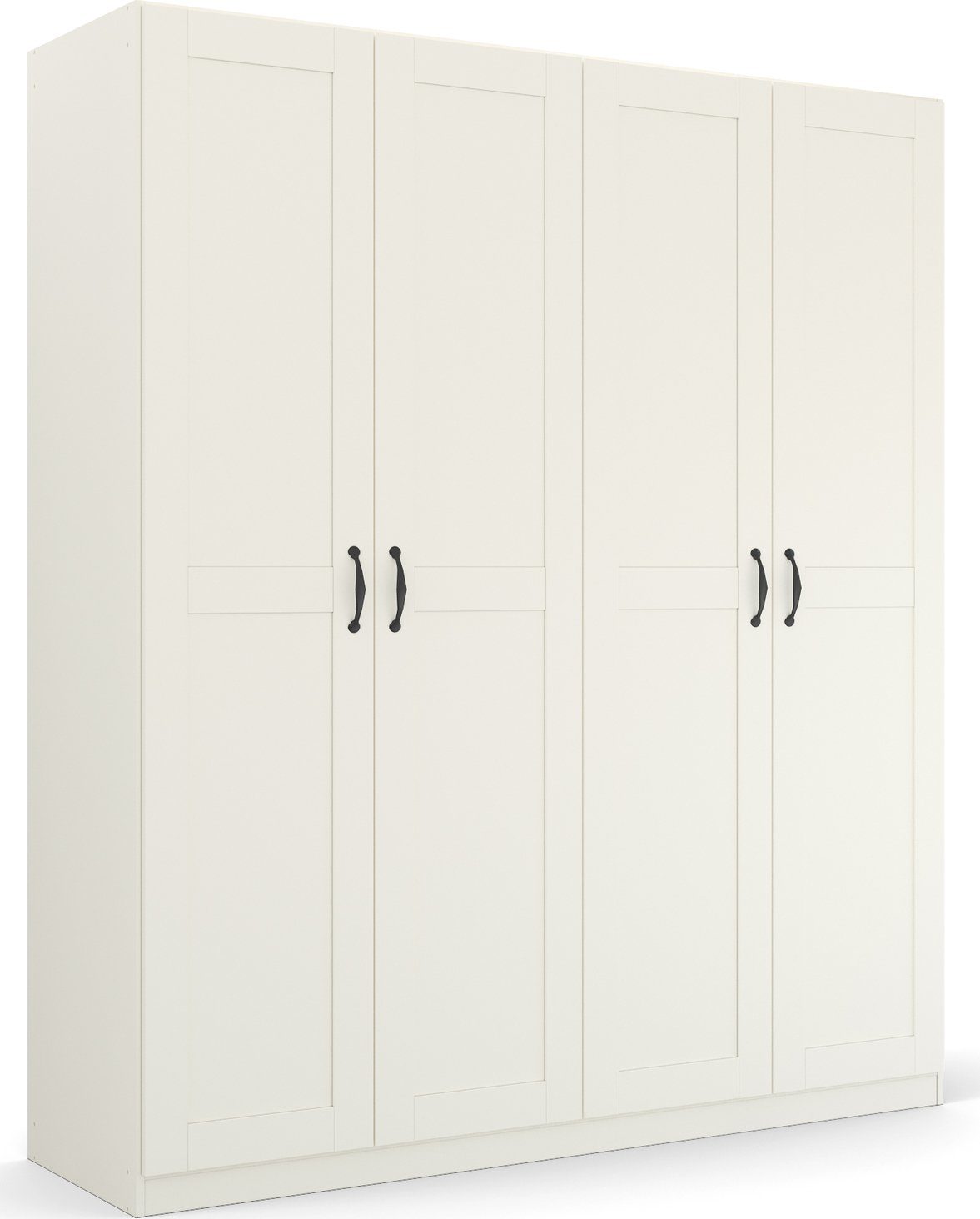 rauch Drehtürenschrank Kleiderschrank Schrank Garderobe Ankleide COTTAGE BY QUADRA SPIN (Breiten: 181/226/271 cm, Höhe 210 cm) in skandinavischem Landhausstil