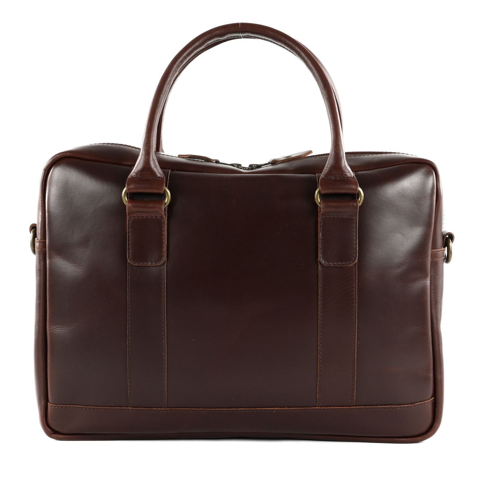 Buckle & Seam Businesstasche New Stripes Business Bag, aus echtem Rindsleder