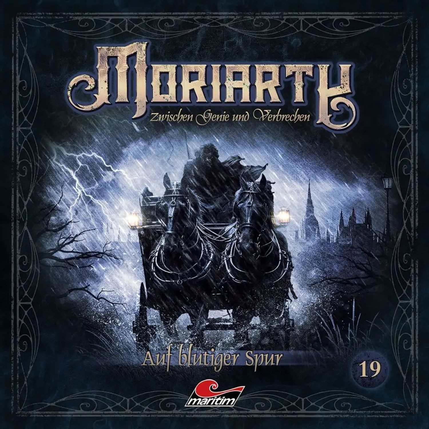 Media Verlag Hörspiel Moriarty - Auf blutiger Spur,1 Audio-CD