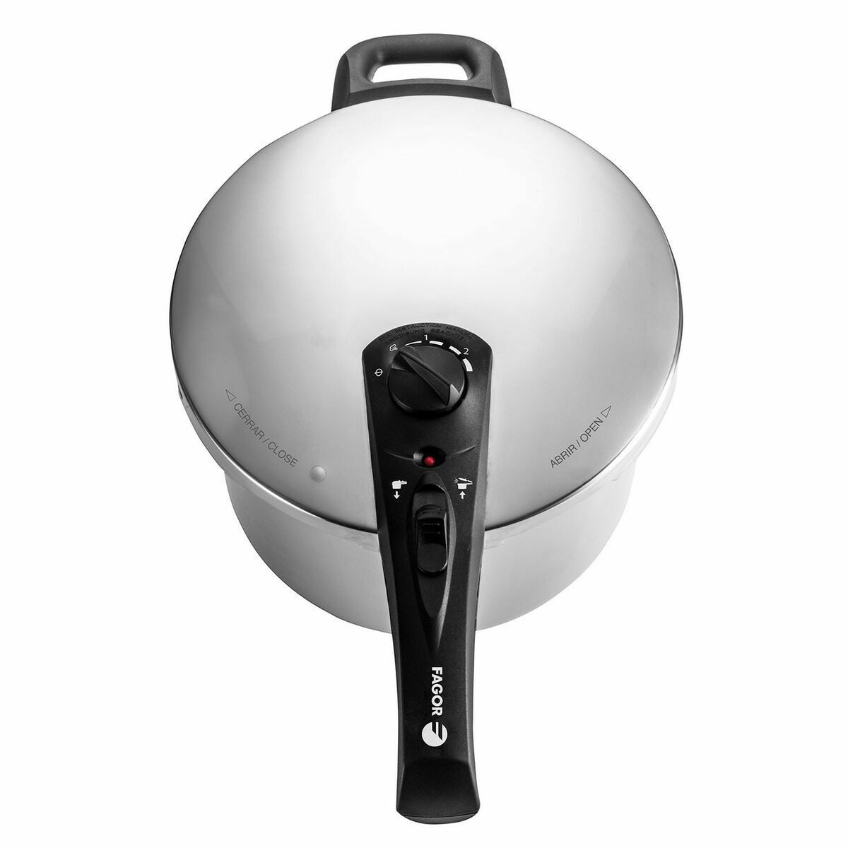 FAGOR Schnellkochtopf Fagor DUO 6L RAPID Edelstahl Schnellkochtopf Hochdruckkochtopf für sch