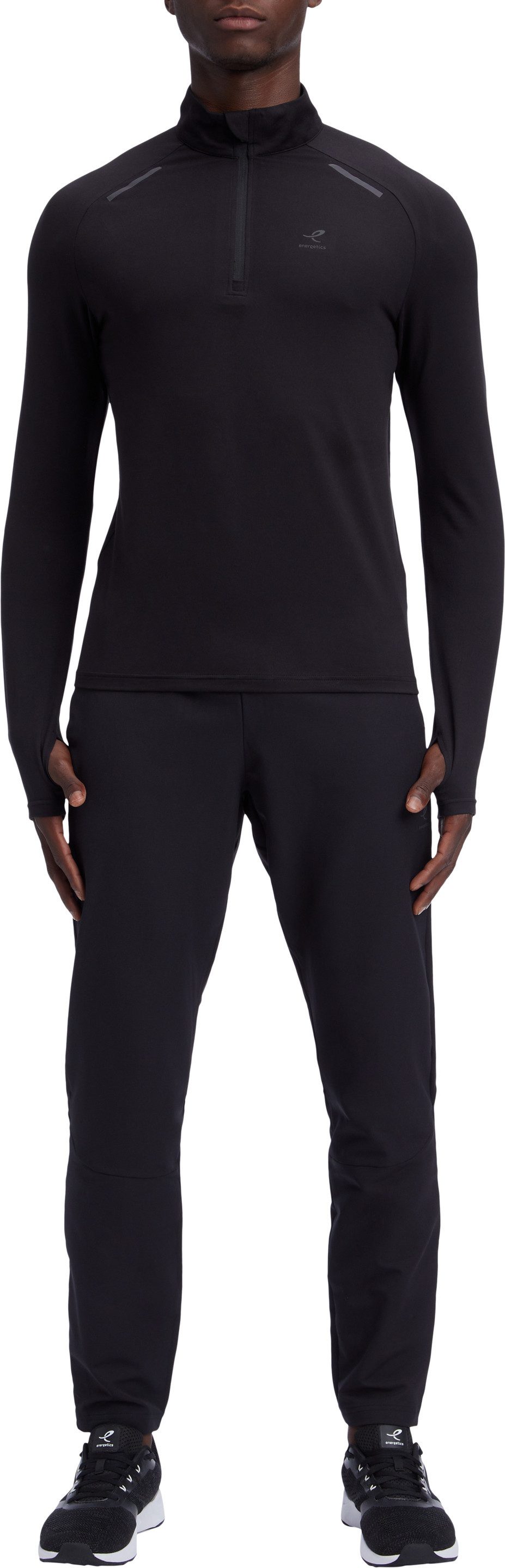 Energetics Laufshirt HE.-LANGARMSHIRT CUSCO IV M Rollkragen, Half Zip, für Sport-Outfits, mit DRY PLUS-Technologie – Bild 5 von 5