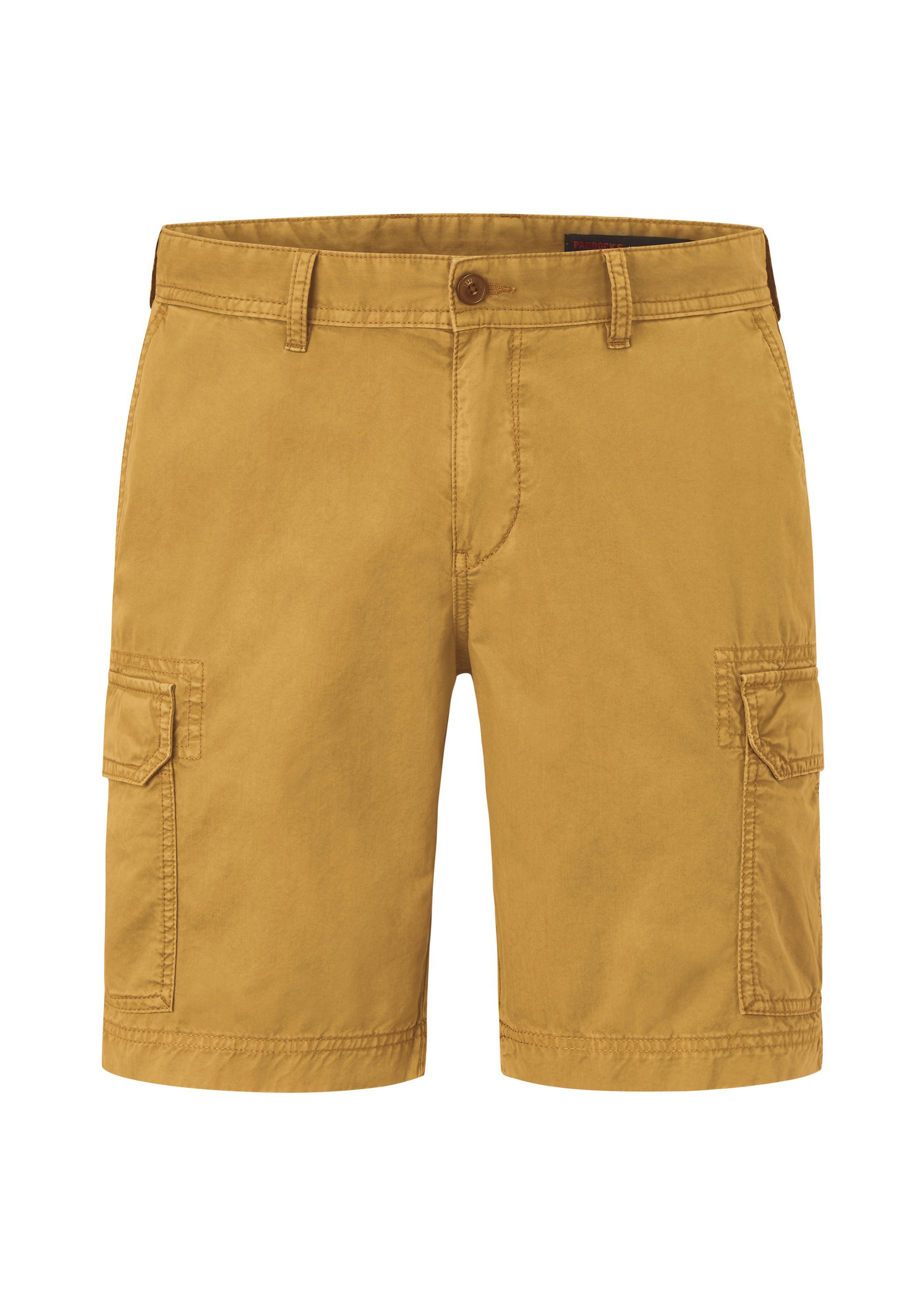 Bermudas Bermuda Regular-Fit Paddock's Cargobermudas RELAX CARGO ocker